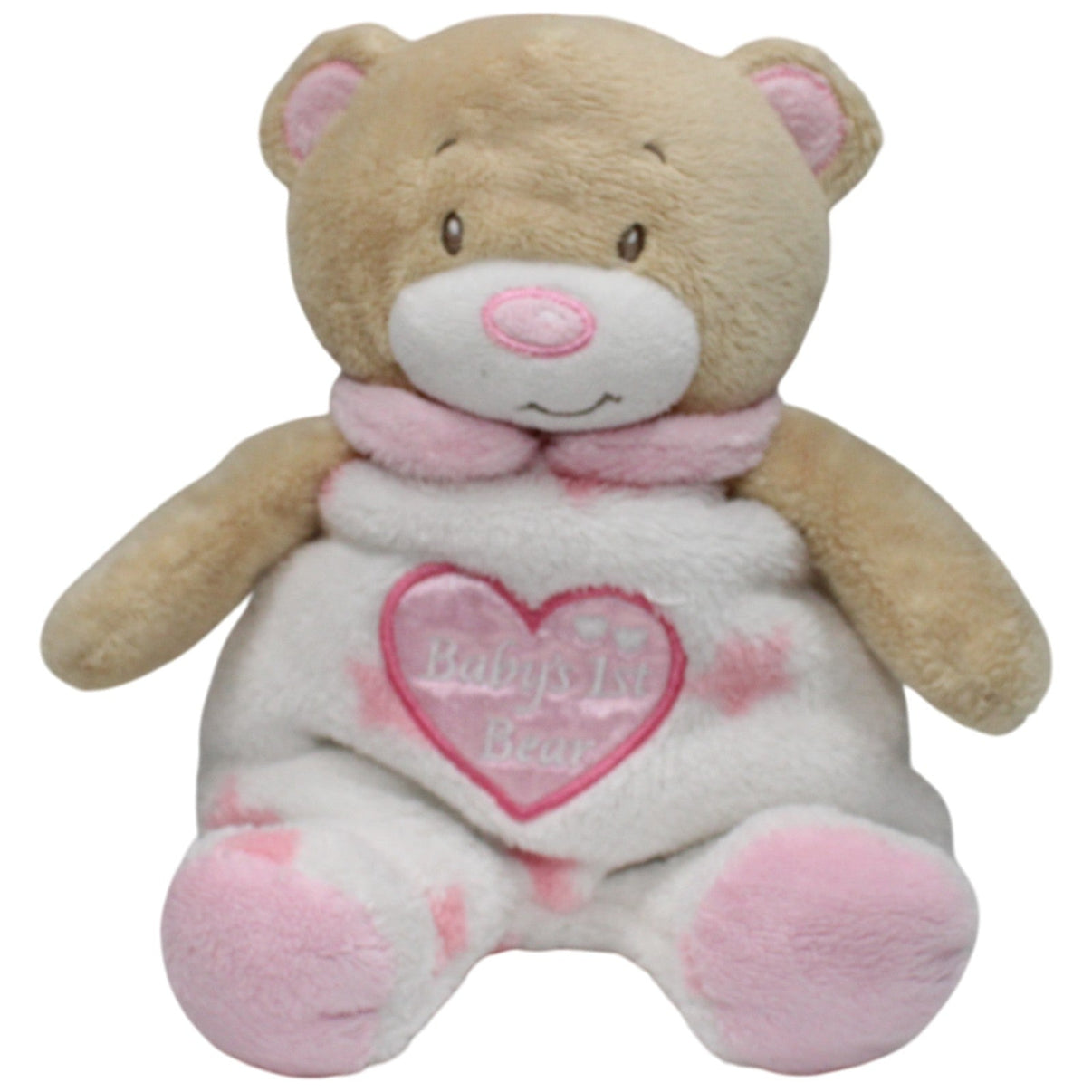123000017507 Keel Toys Rosa Teddy "Baby's 1st Bear" Kuscheltier Kumpel Leo 30cm Beige Gebraucht