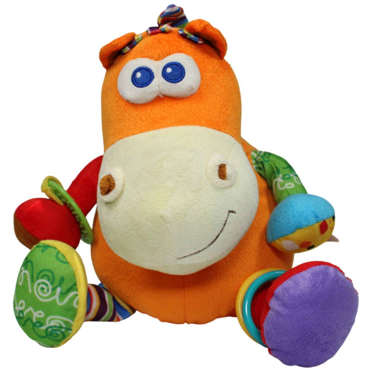123000017516 Elefun Buntes Pferd Activity - Kuscheltier Kumpel Leo 35cm Activity - Kuscheltier Gebraucht