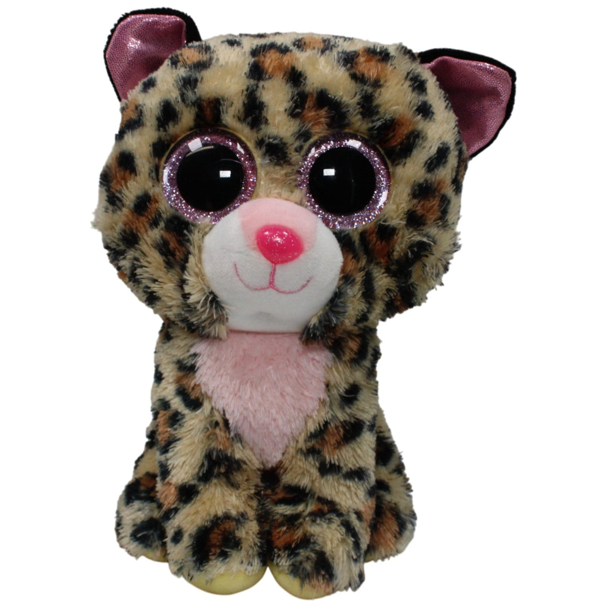 123000017532 TY Leopard Livvie Kuscheltier Kumpel Leo 2017 23cm Beige