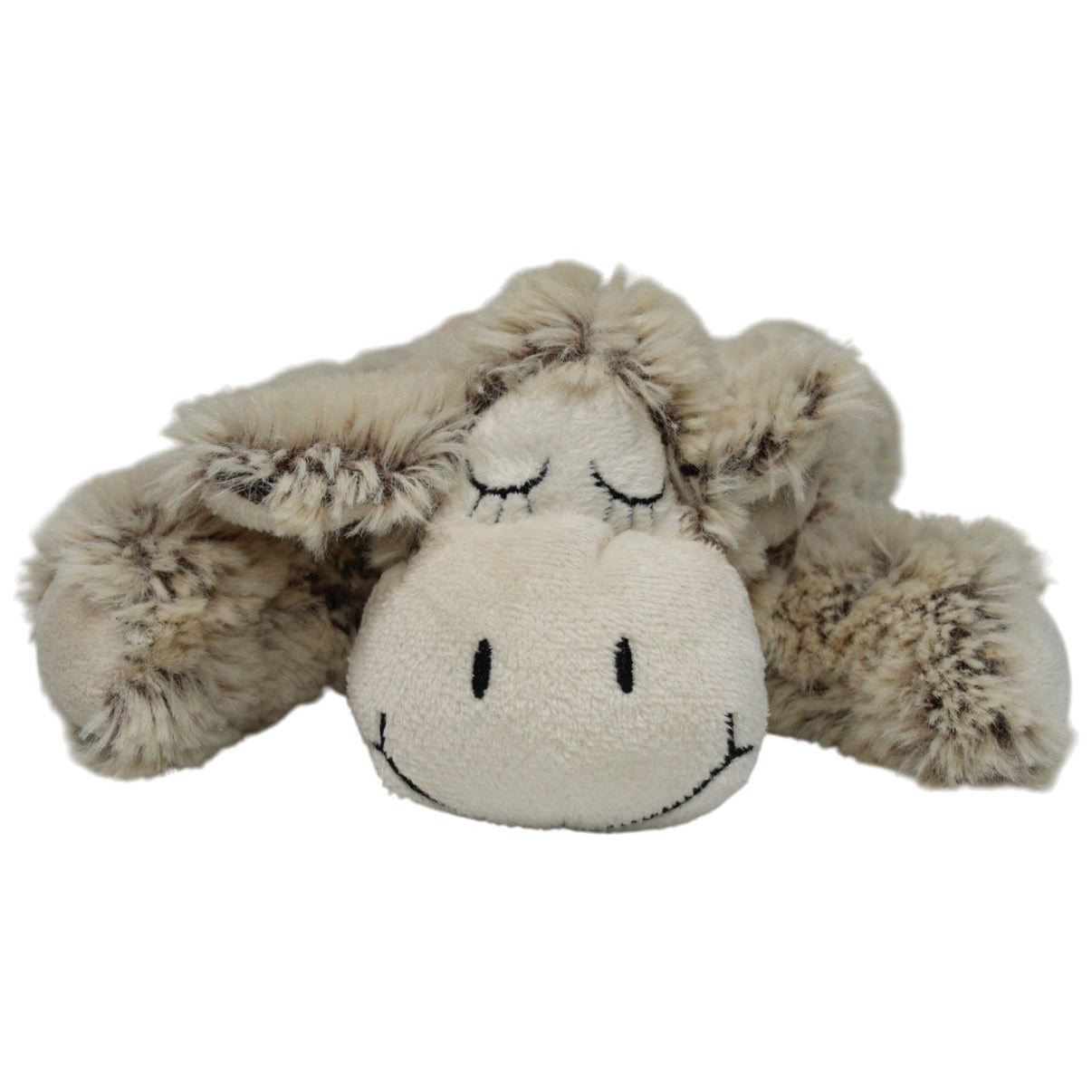 123000017534 Stefan Veitinger Süßes schlafendes Schaf Kuscheltier Kumpel Leo 20cm Beige Braun