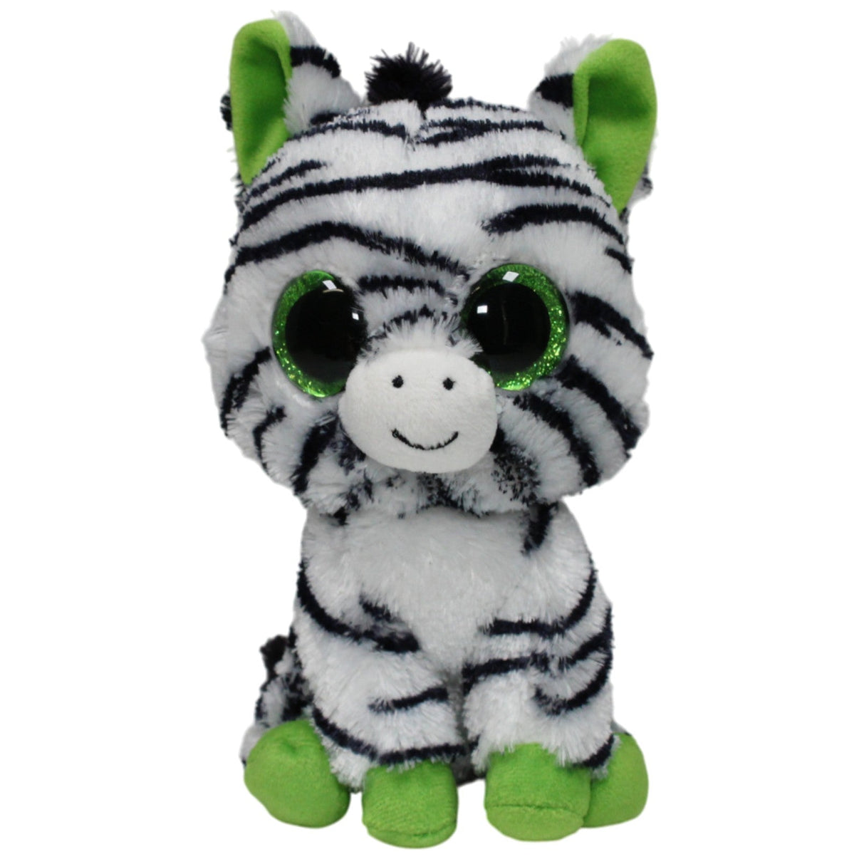 123000017540 TY Zebra, klein Kuscheltier Kumpel Leo 18cm Gebraucht Grün