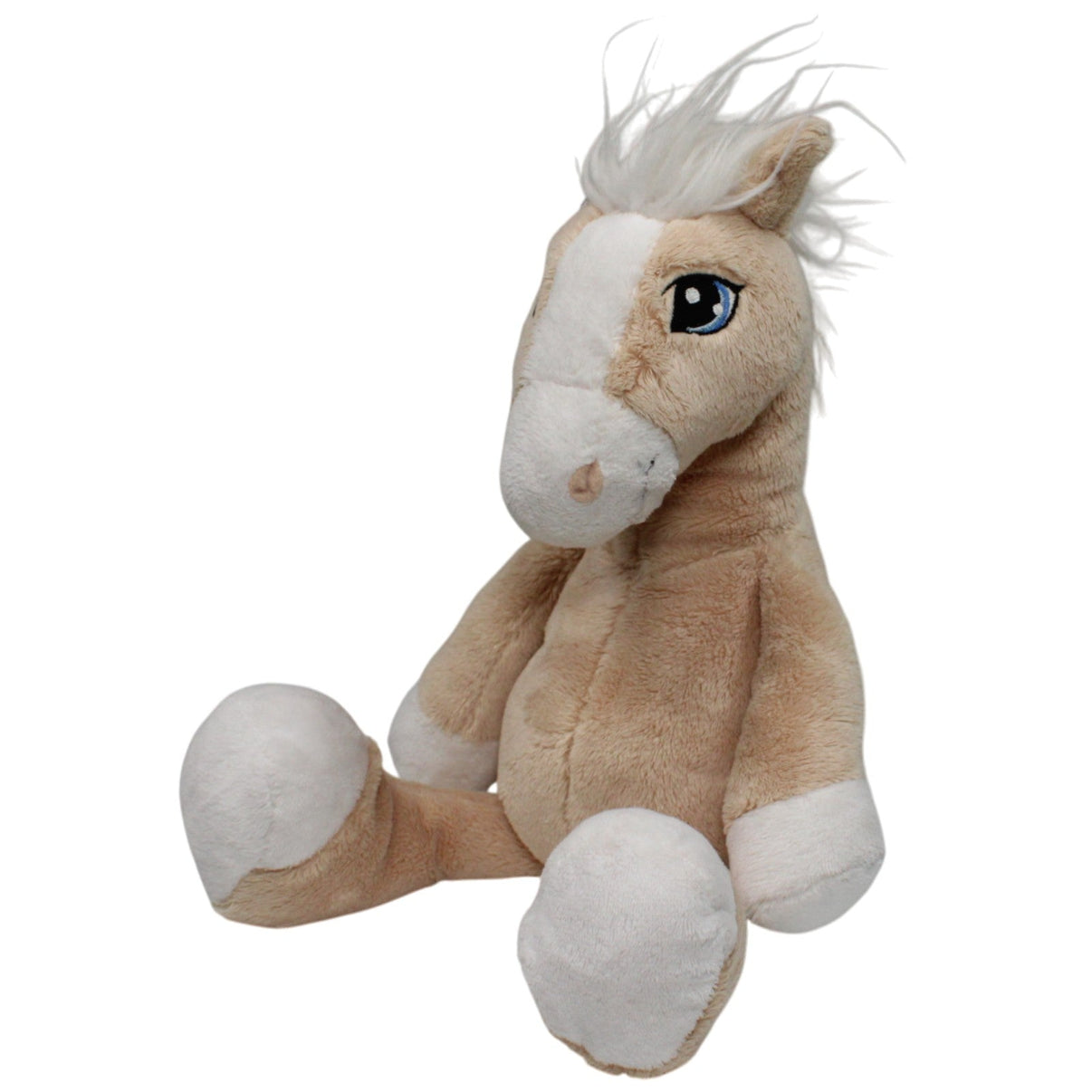 123000017547 NICI Soulmates, beiges XL Schlenker Pferd Diamond Kuscheltier Kumpel Leo 40cm Beige Gebraucht