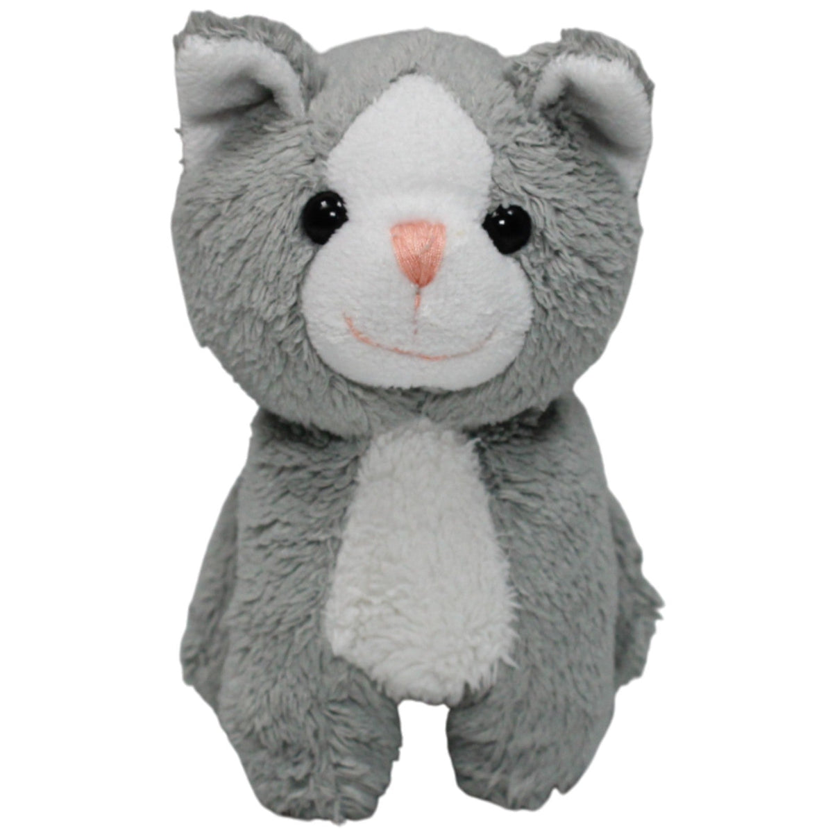 123000017553 Unbekannt Mini Katze, grau - weiß Kuscheltier Kumpel Leo 10cm Gebraucht Grau