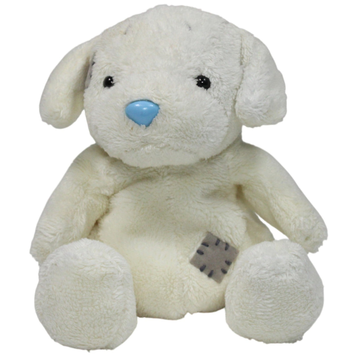 123000017556 Carte Blanche Mini Hund mit blauer Nase (ohne Ball) Kuscheltier Kumpel Leo 10cm Blau Gebraucht