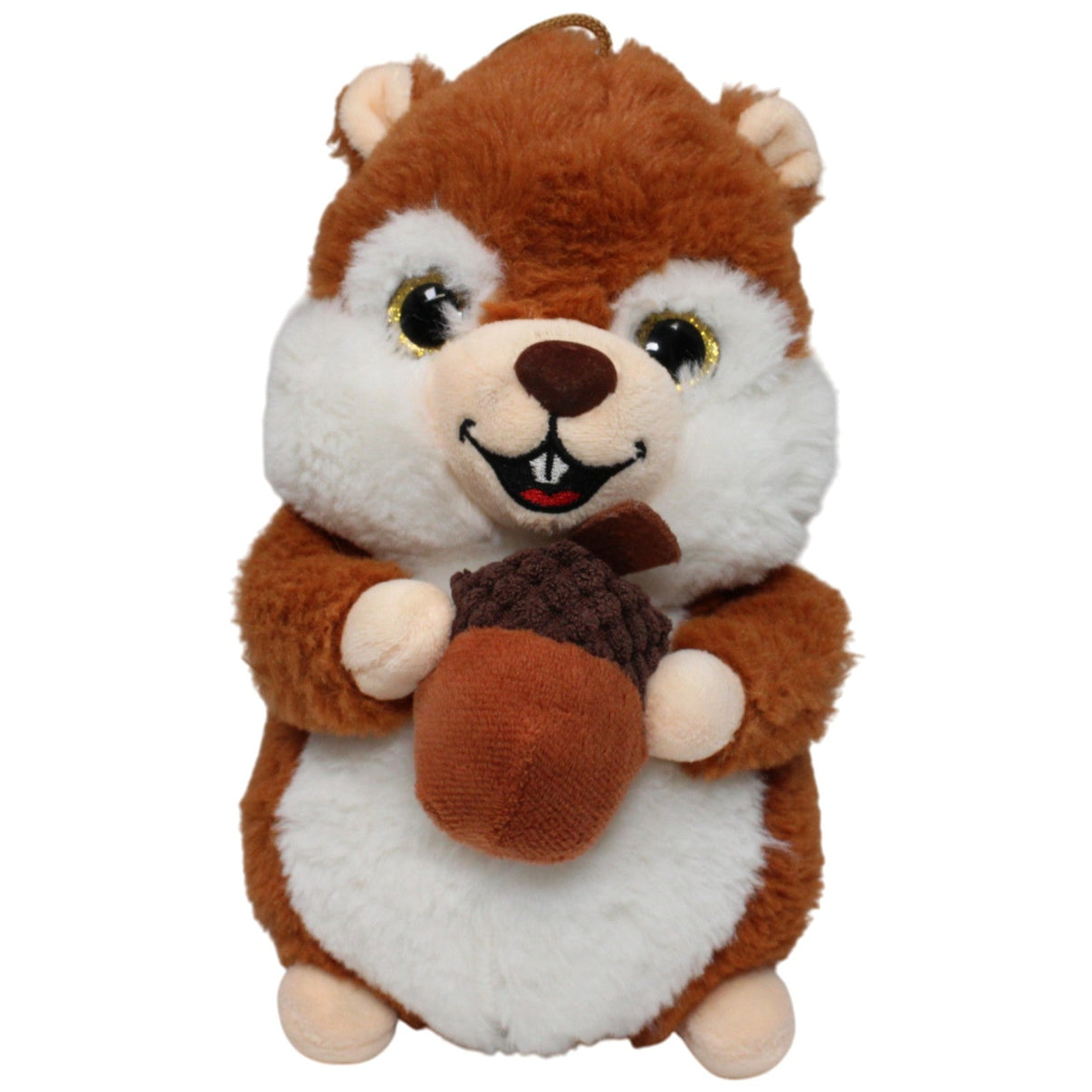 123000017561 Landahl & Baumann Eichhörnchen mit Nuss, braun Kuscheltier Kumpel Leo 23cm Braun Gebraucht