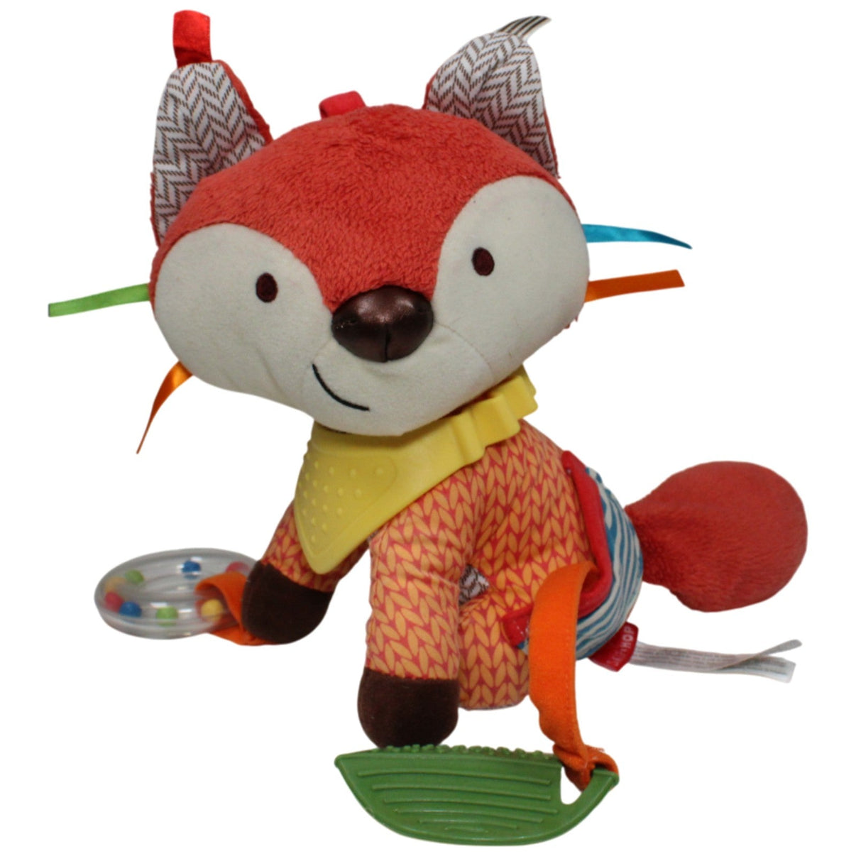123000017564 Skip Hop Süßer Fuchs mit Rassel, sitzend Activity - Kuscheltier Kumpel Leo 20cm Activity - Kuscheltier Disney