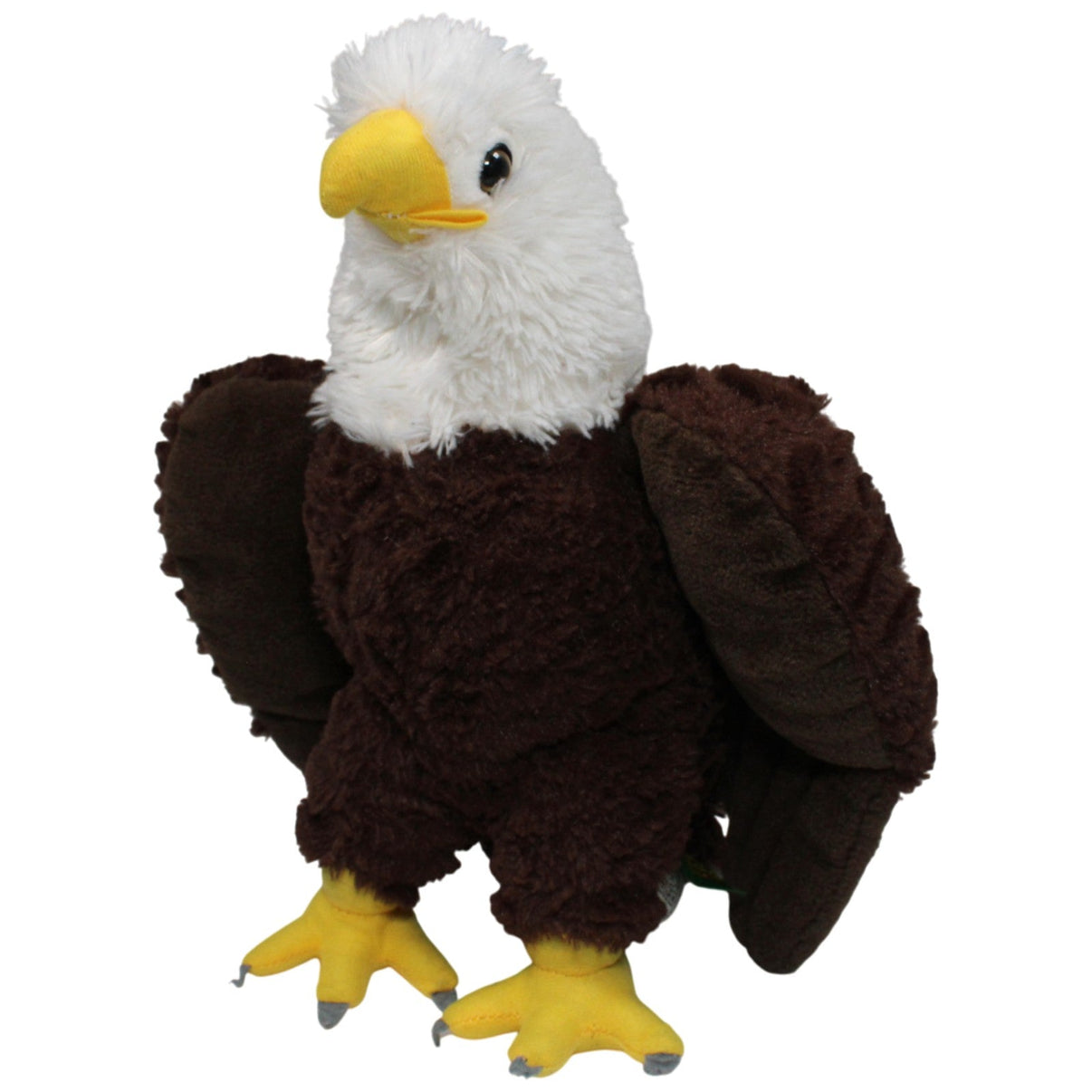 123000017566 Wild Republic Hübscher Weißkopfseeadler, stehend Kuscheltier Kumpel Leo 30cm Braun Gebraucht