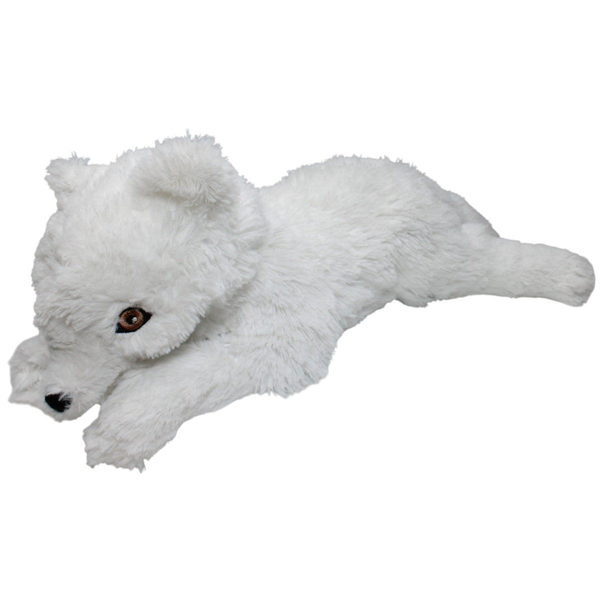 123000017570 IKEA XXL Polarfuchs, SKOGSDUVA Kuscheltier Kumpel Leo 60cm Gebraucht Hund