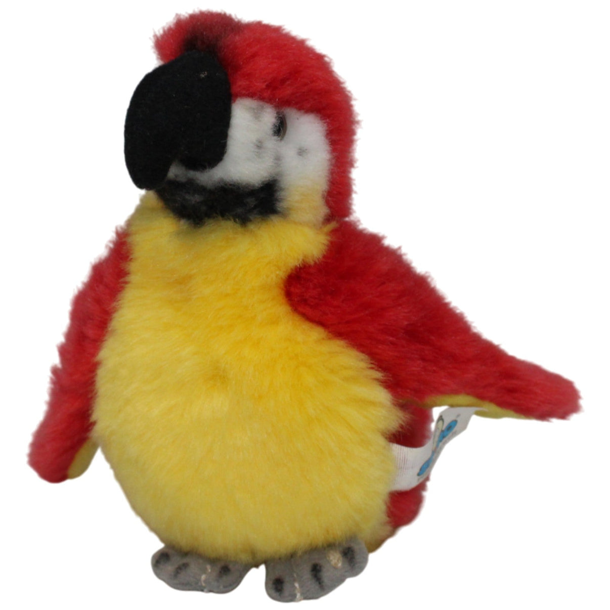 123000017584 SEMO Ara - Papagei, mini Kuscheltier Kumpel Leo 12cm Gebraucht Gelb