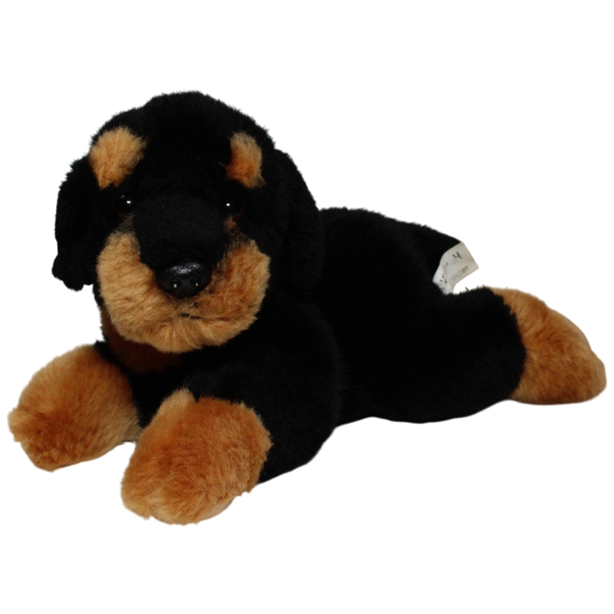 123000017587 JMV Süßer Rottweiler, liegend Kuscheltier Kumpel Leo 25cm Braun Gebraucht
