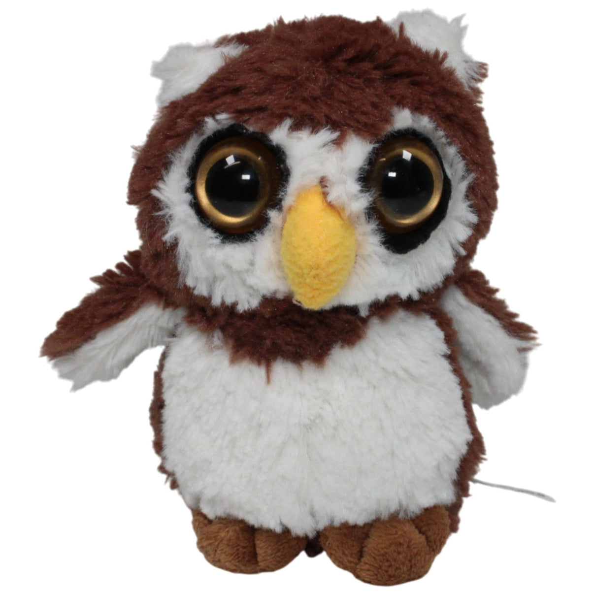 123000017595 Interlogistik Kleine braune Eule Kuscheltier Kumpel Leo 14cm Braun Gebraucht