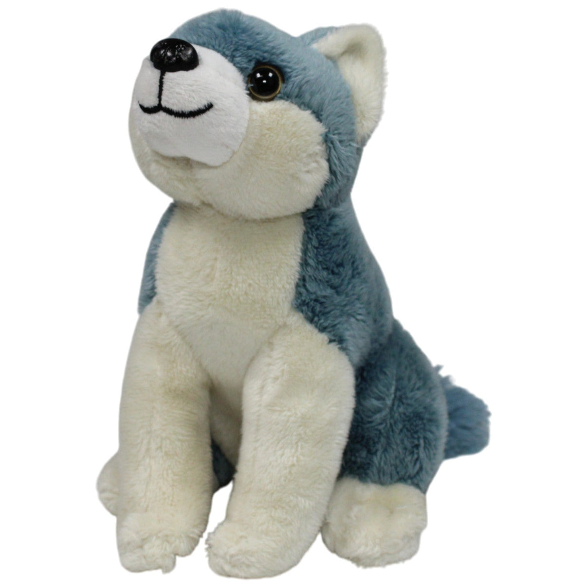 123000017621 Jakala Süßer blauer Wolf Kuscheltier Kumpel Leo 18cm Beige Blau