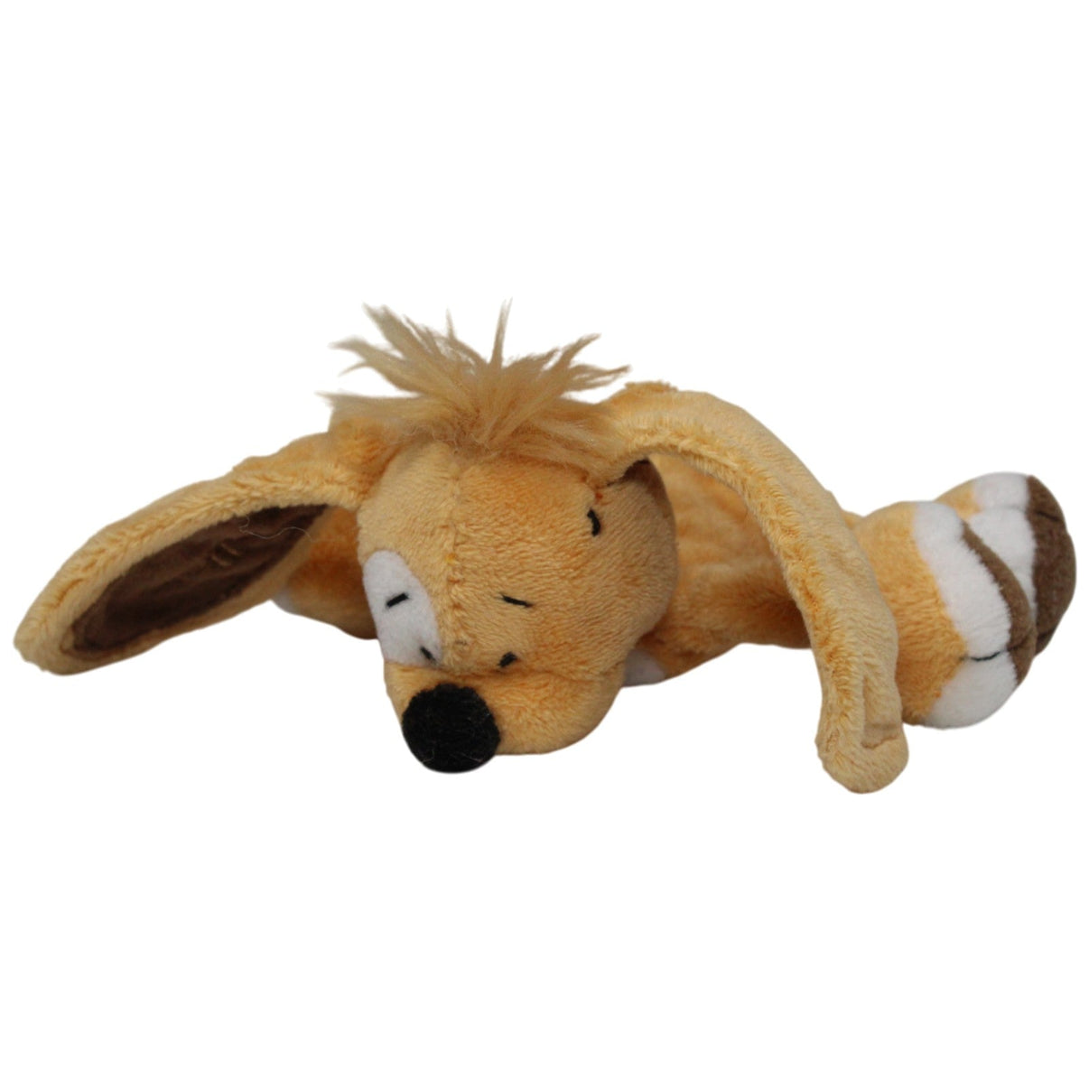 123000017624 Brina Trend Kleiner Hund Stoppel, liegend Kuscheltier Kumpel Leo 15cm Beige Braun