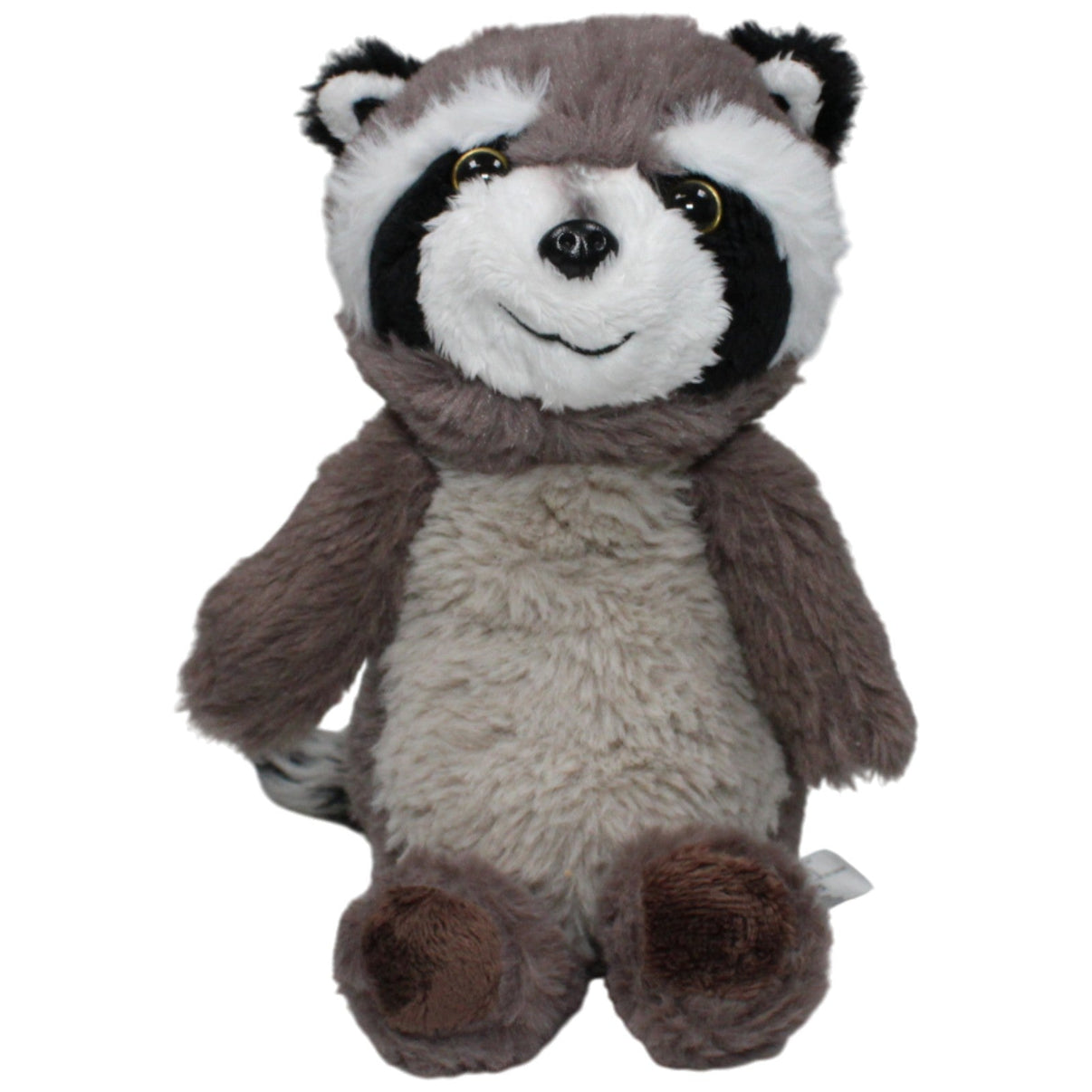 123000017657 Delta - Sport Waschbär Kuscheltier Kumpel Leo 25cm Gebraucht Grau