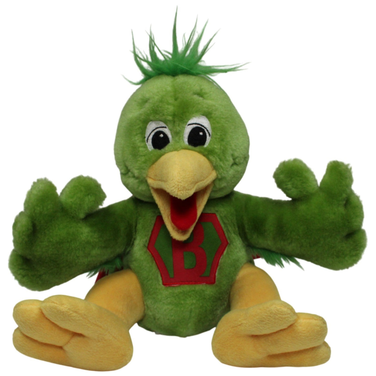 123000017660 Schmidt Bördi der "Zug" - Vogel Kuscheltier Kumpel Leo 30cm _Vintage_ Bär