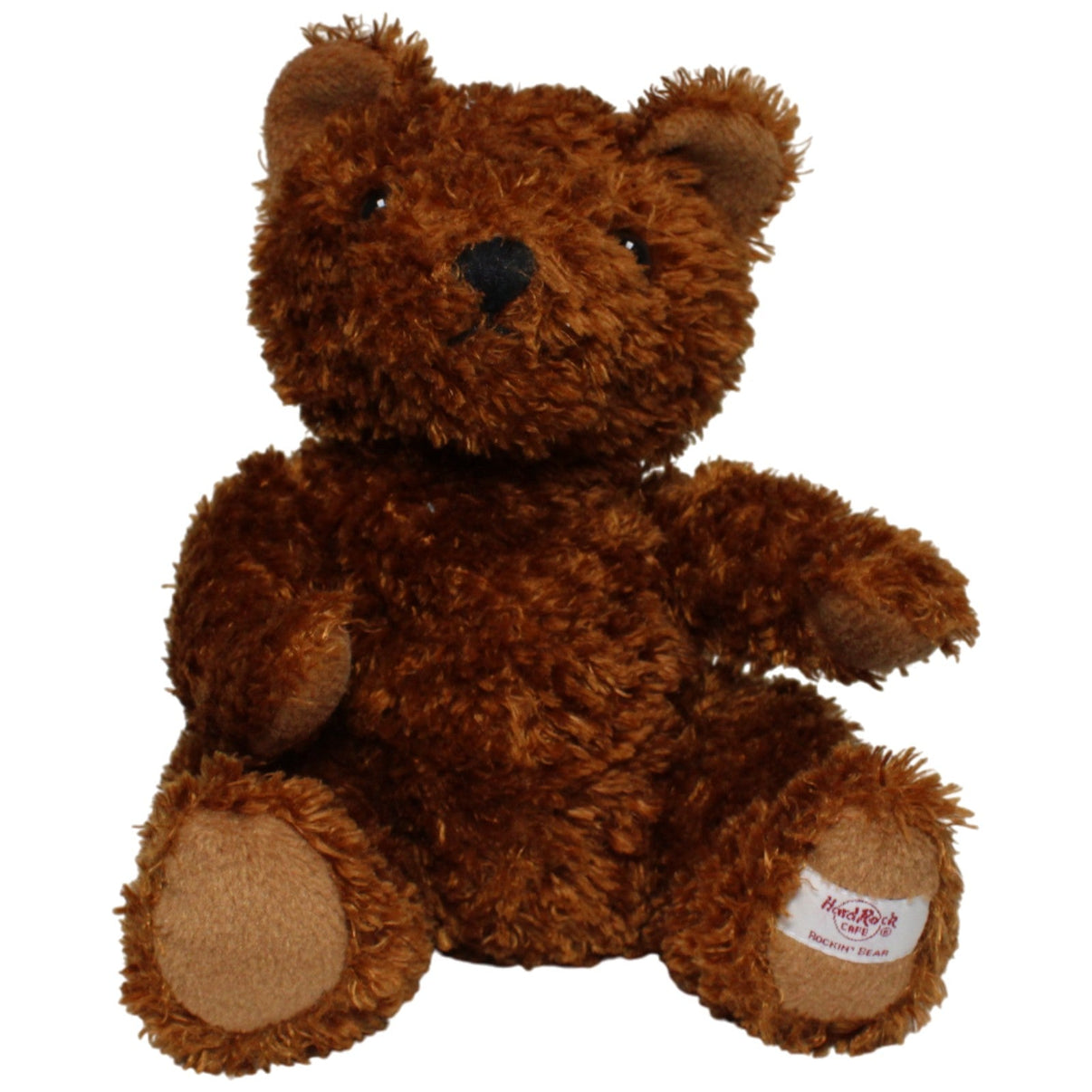 123000017667 Herrington Teddy Bears Hard Rock Cafe 2012, zotteliger Teddy Kuscheltier Kumpel Leo 23cm Braun Gebraucht