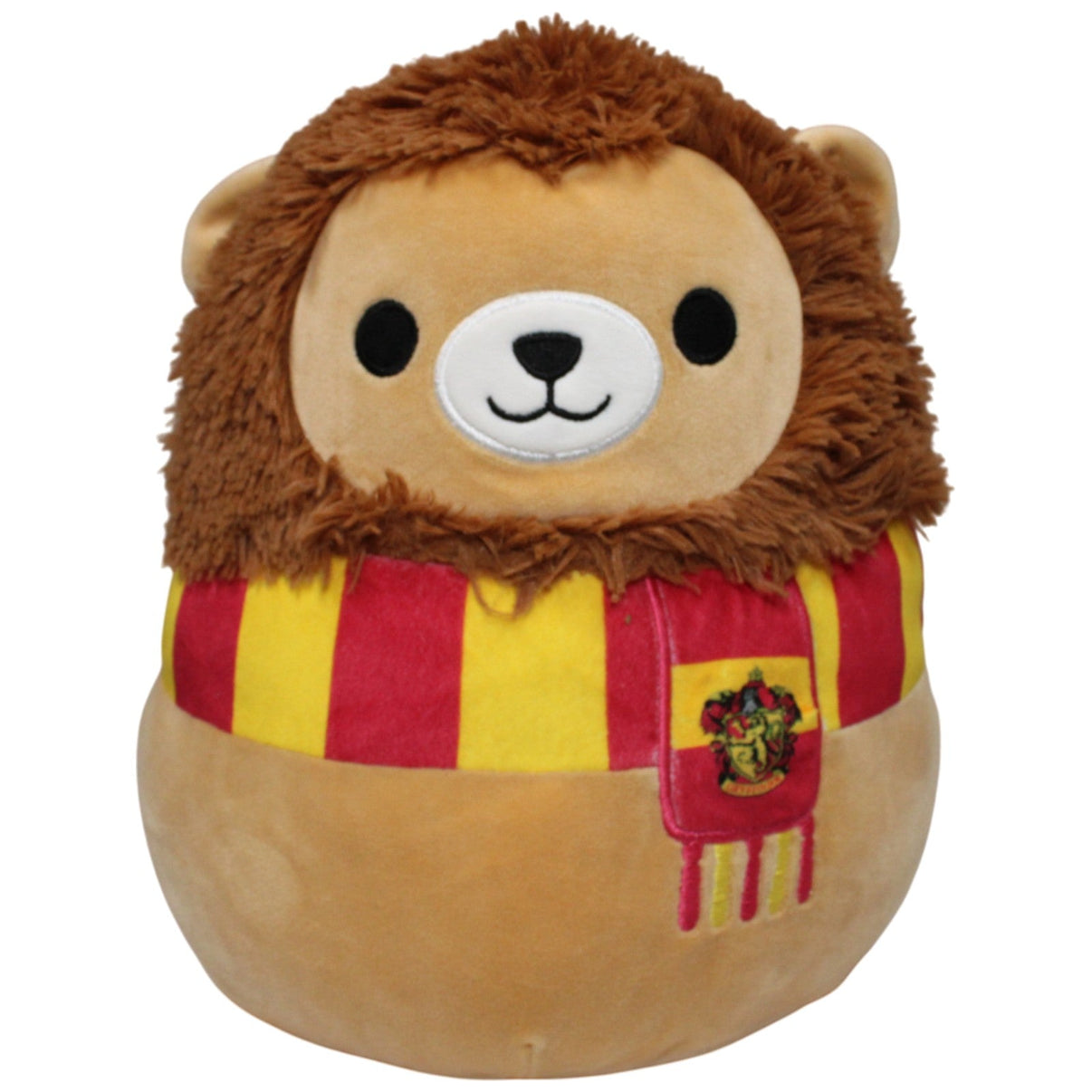 123000017672 Kellytoy Squishmallows, Gryffindor Löwe Kuscheltier Kumpel Leo 30cm Braun Gebraucht
