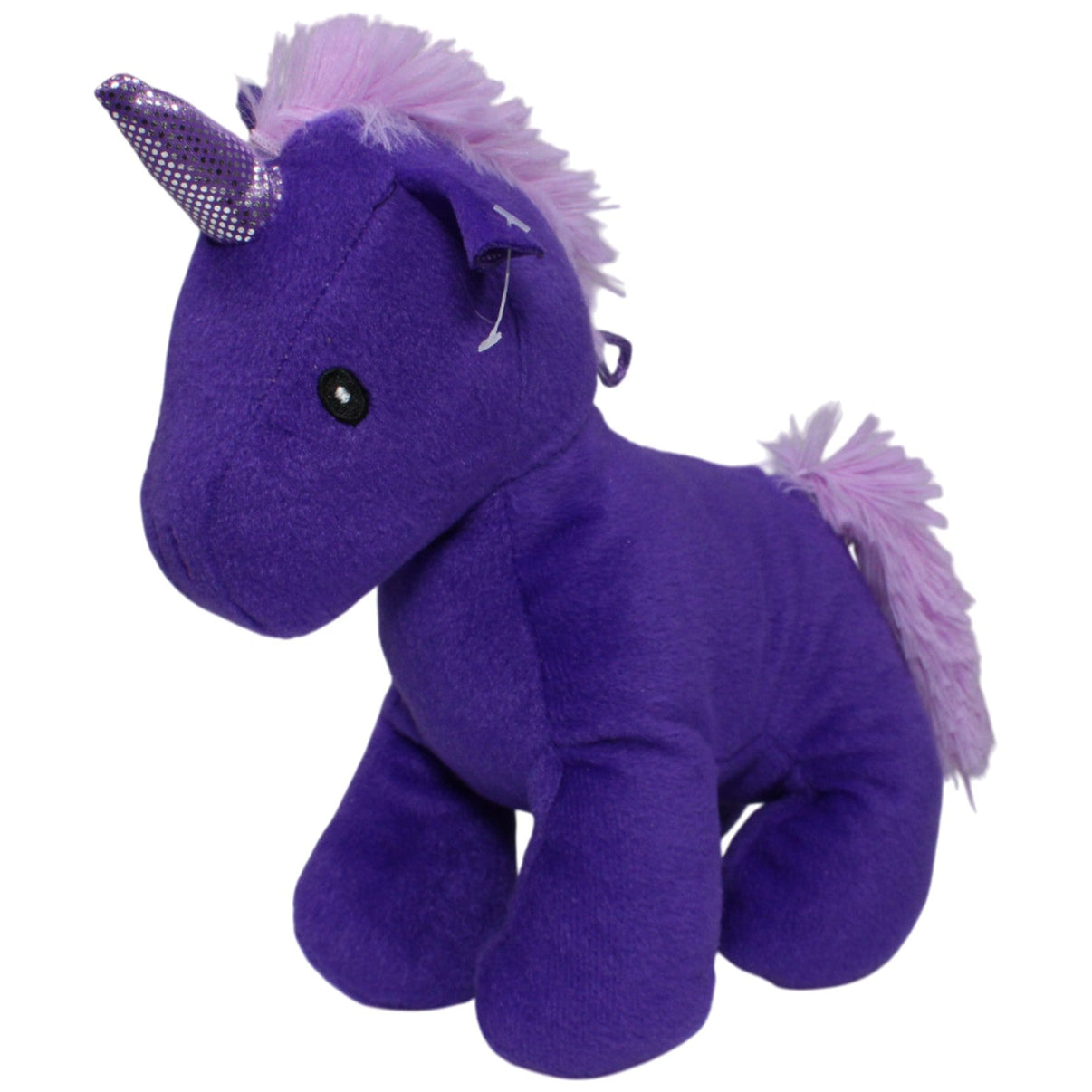 123000017690 FLOTI Flos Toys, lila Einhorn Kuscheltier Kumpel Leo 23cm Fantasy Gebraucht