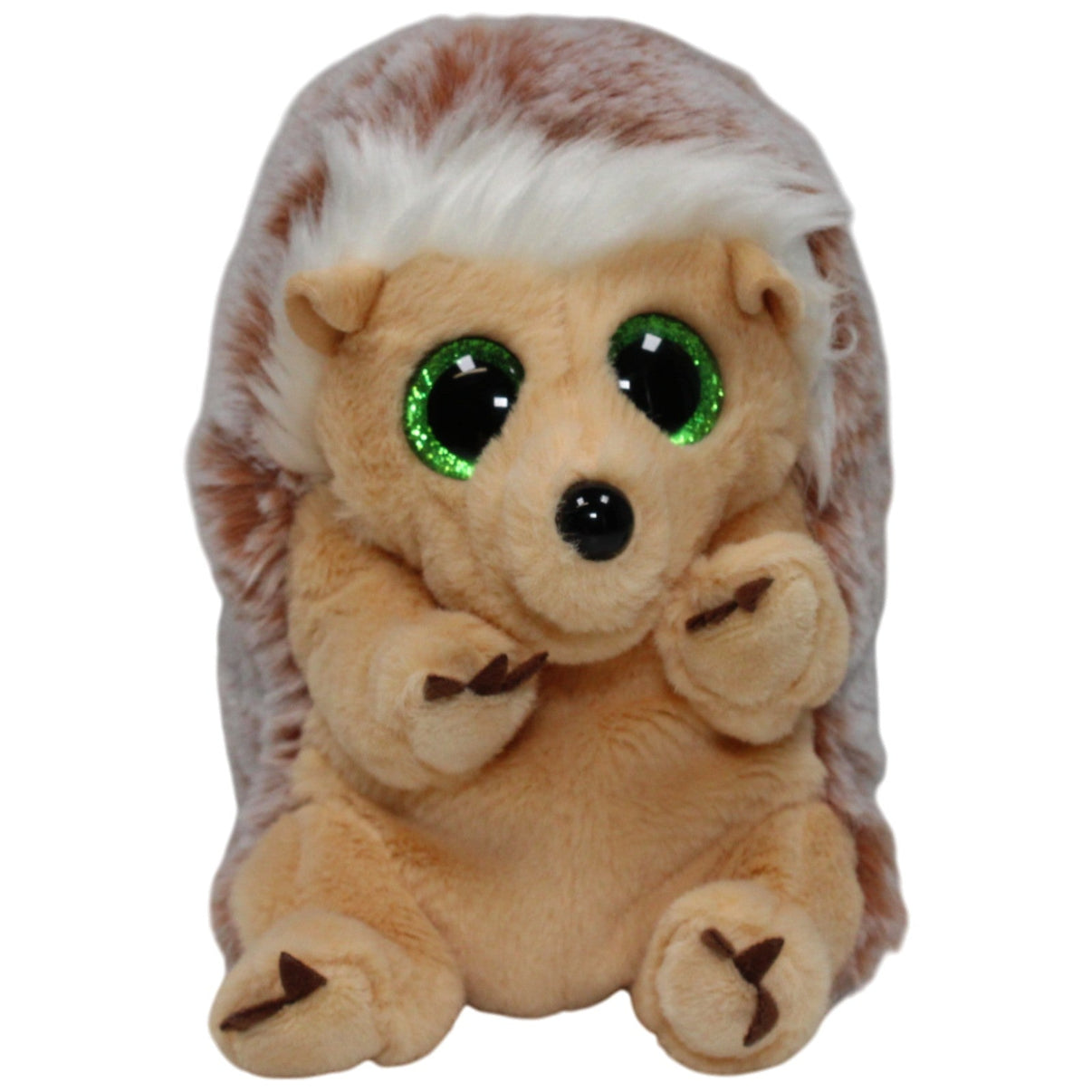 123000017699 TY Igel Bumper Kuscheltier Kumpel Leo 18cm Beige Braun