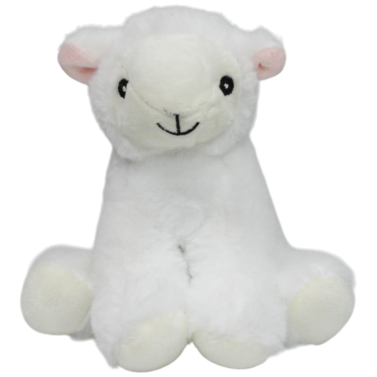 123000017718 Jutrzenka Dobre Miasto Süßes weißes Lamm Kuscheltier Kumpel Leo 18cm Gebraucht Kuscheltier