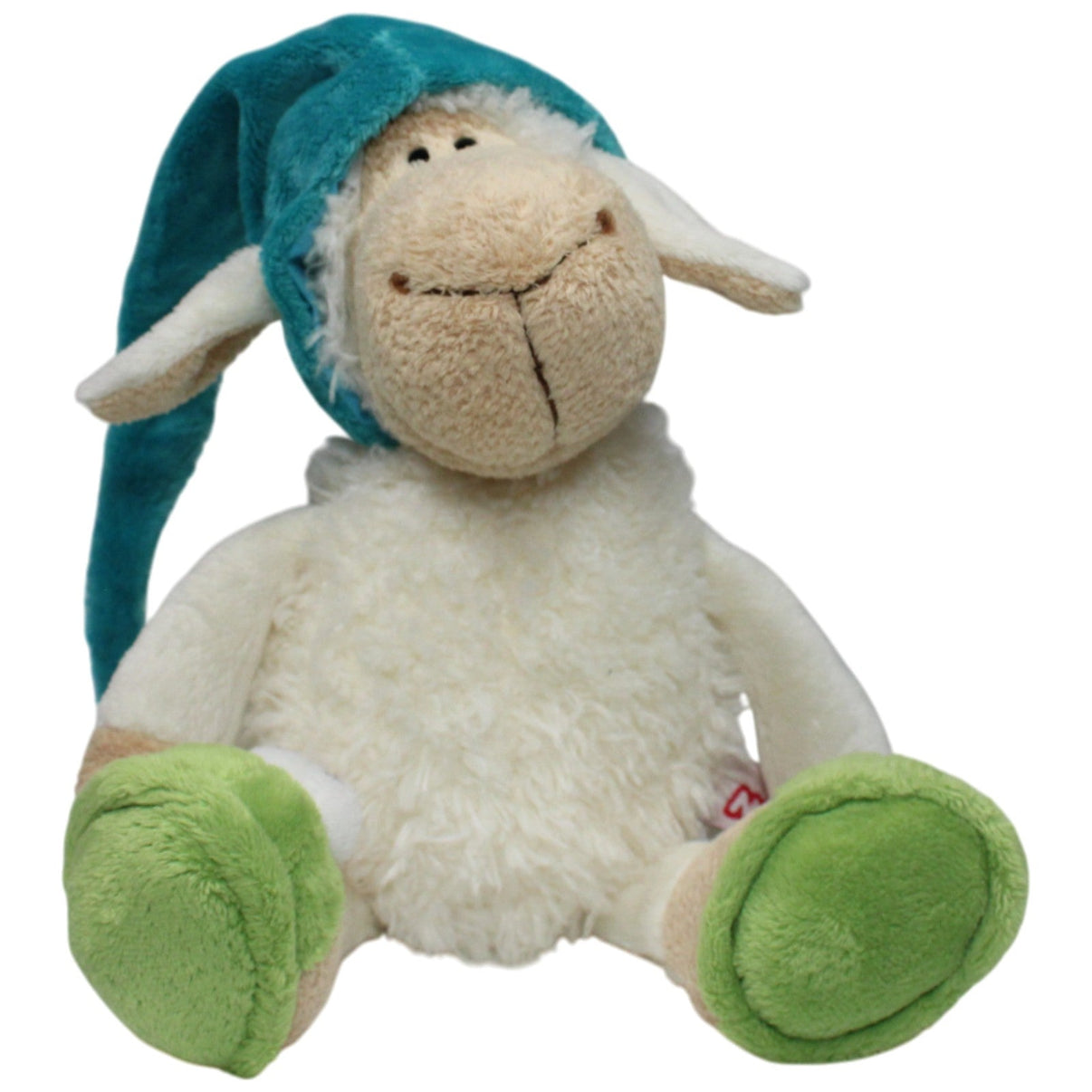 123000017768 NICI Schaf Jolly Sleepy Kuscheltier Kumpel Leo 25cm Beige Blau