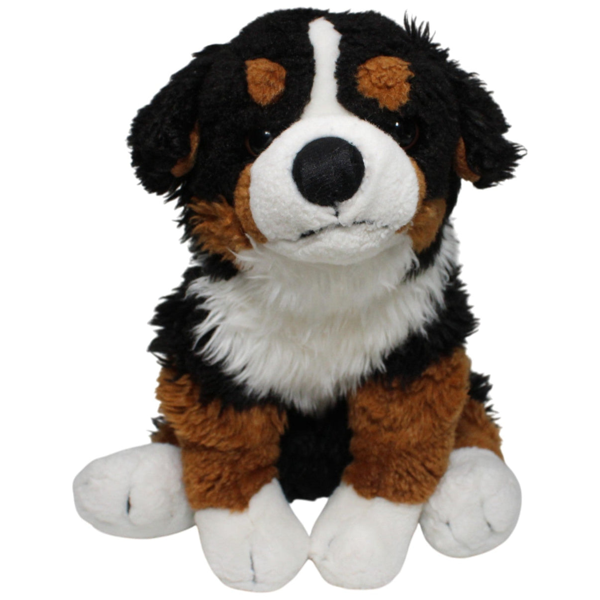 123000017784 Teddy - Hermann Berner Sennenhund, sitzend Kuscheltier Kumpel Leo 30cm Braun ebay - stofftiere