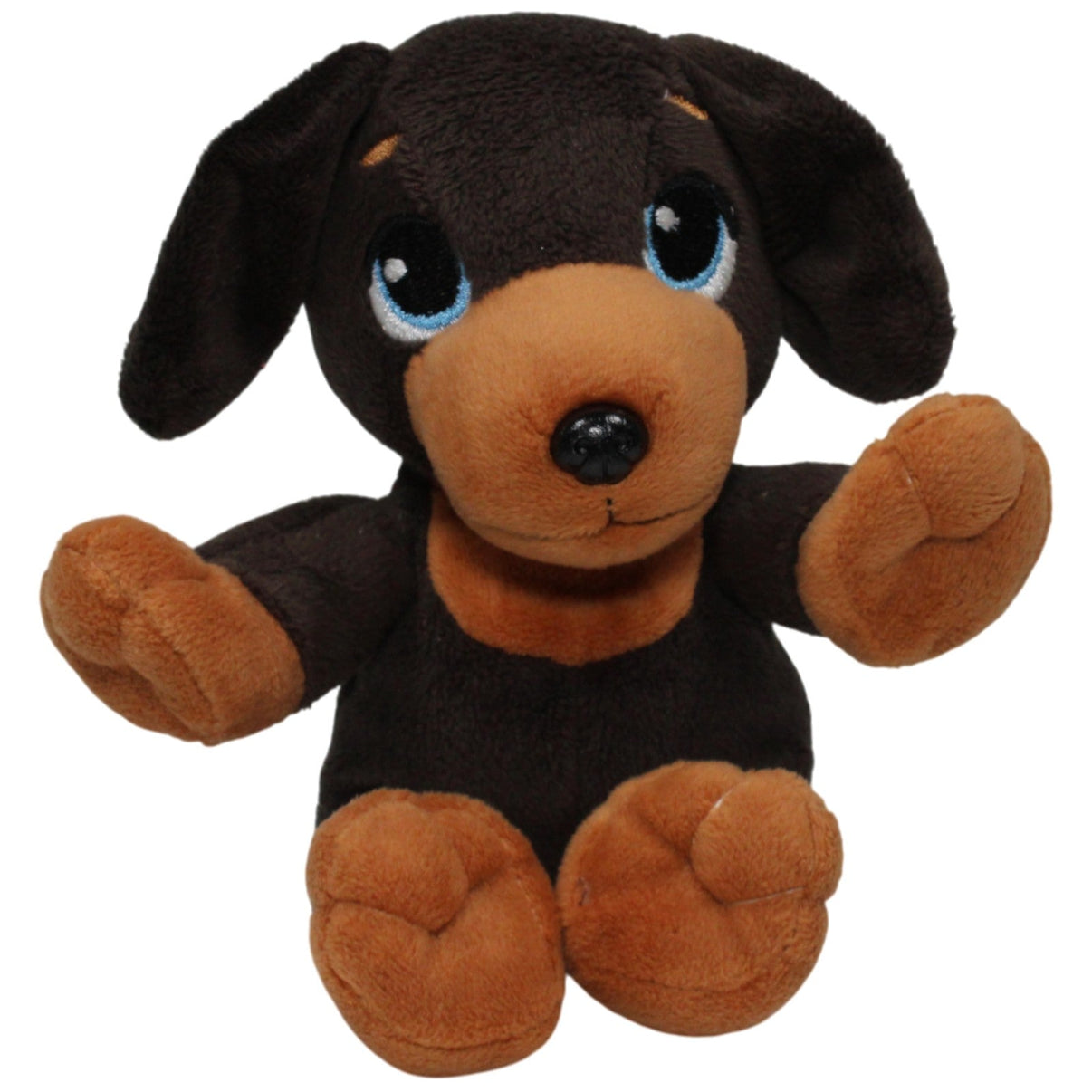 123000017809 Simba Süßer sitzender Dackel Kuscheltier Kumpel Leo 21cm Braun ebay - stofftiere