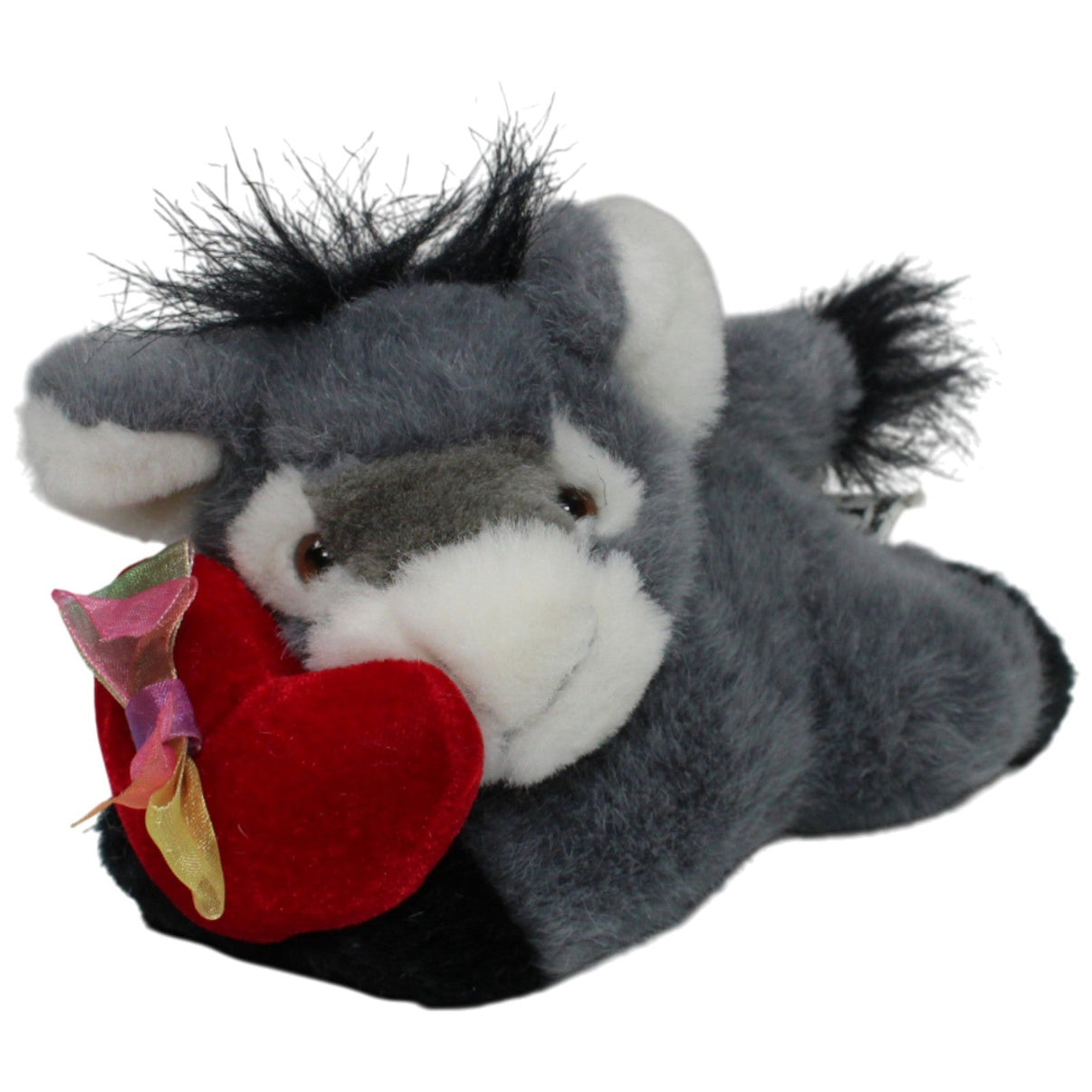 123000017820 ALIKI Süßer Esel mit Herz, liegend Kuscheltier Kumpel Leo 23cm Affe ebay - stofftiere