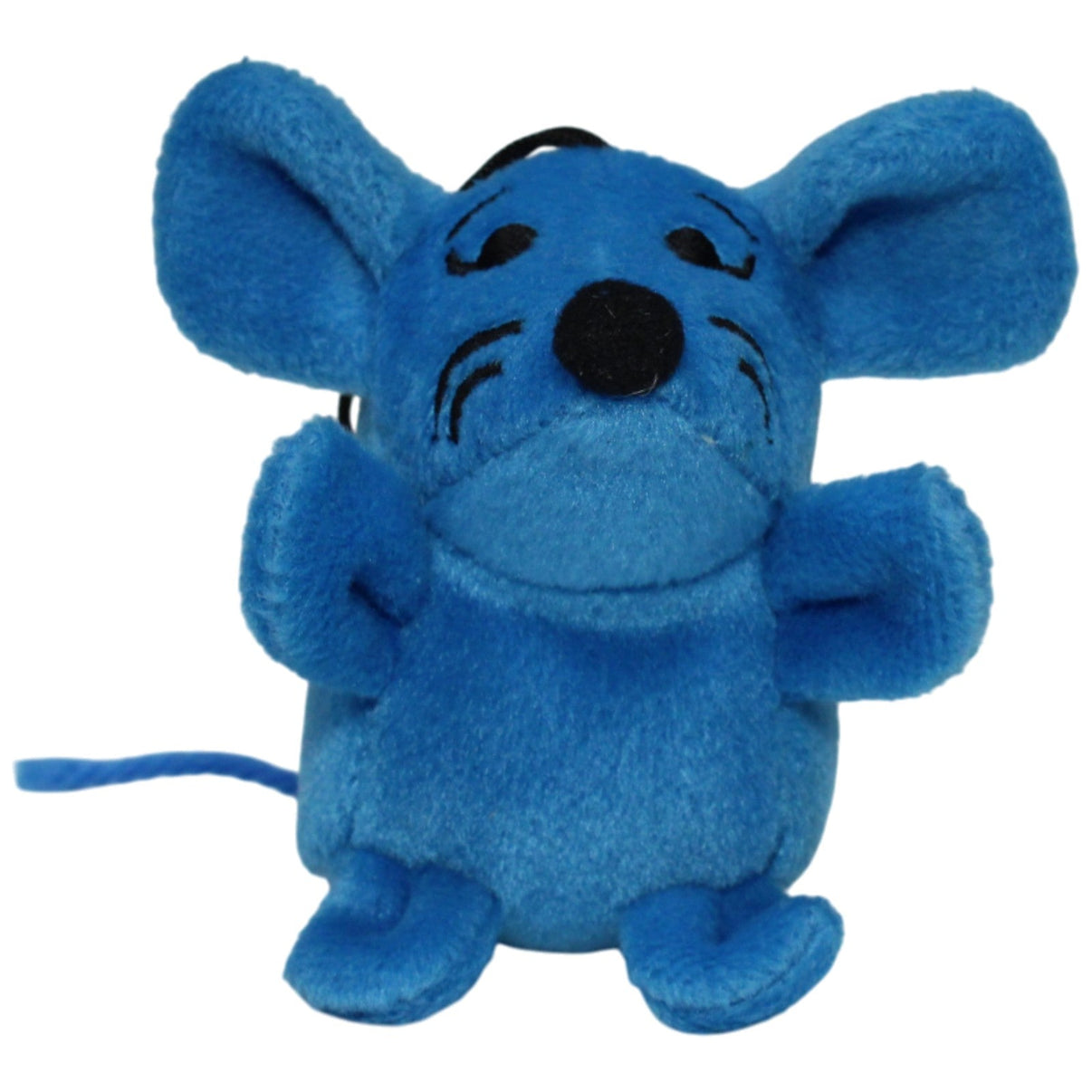 123000017841 Unbekannt LOTTO Sachsen, blaue mini Maus Kuscheltier Kumpel Leo 8cm Blau ebay - stofftiere
