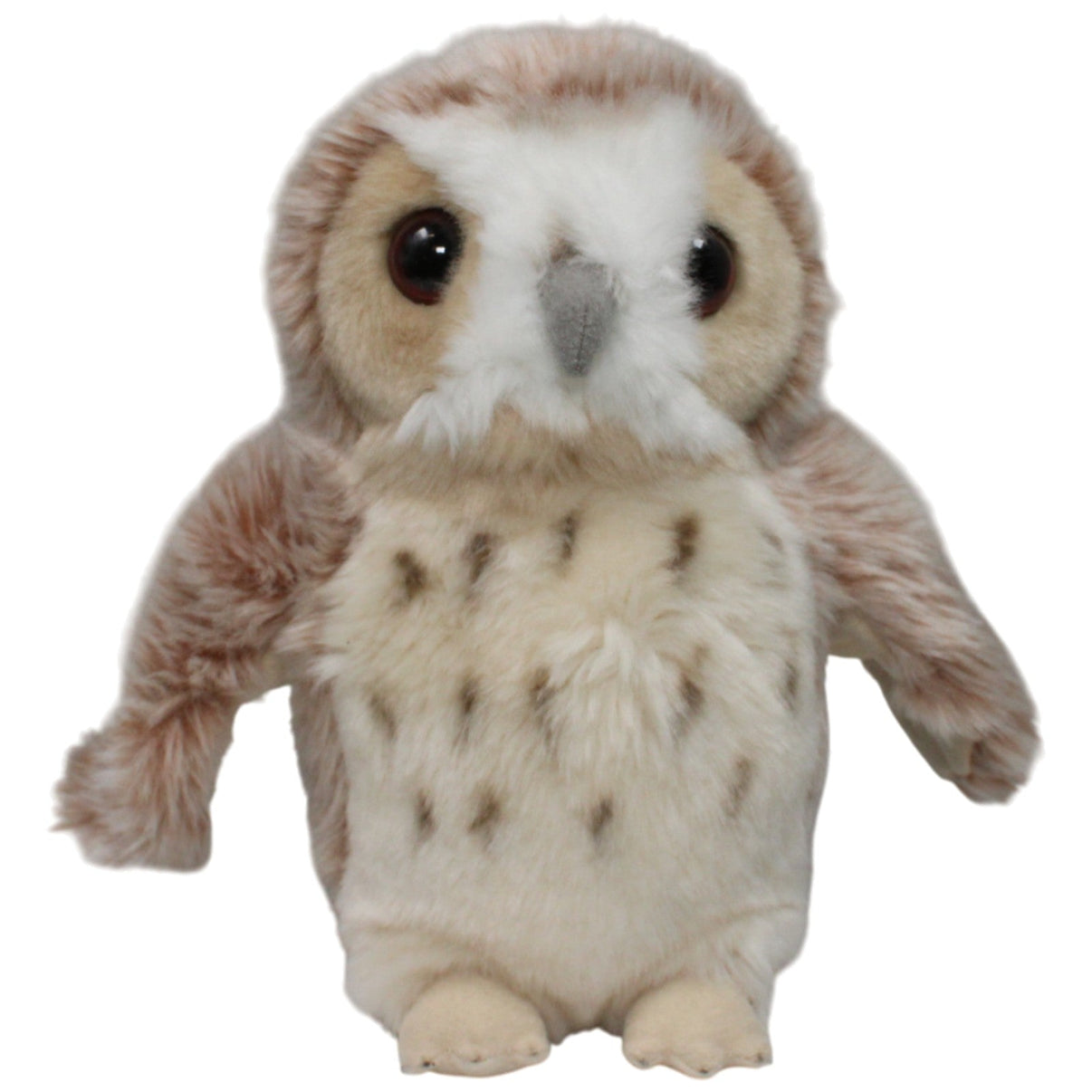 123000017849 Teddy - Hermann Hübsche Eule Kuscheltier Kumpel Leo 20cm Beige ebay - stofftiere