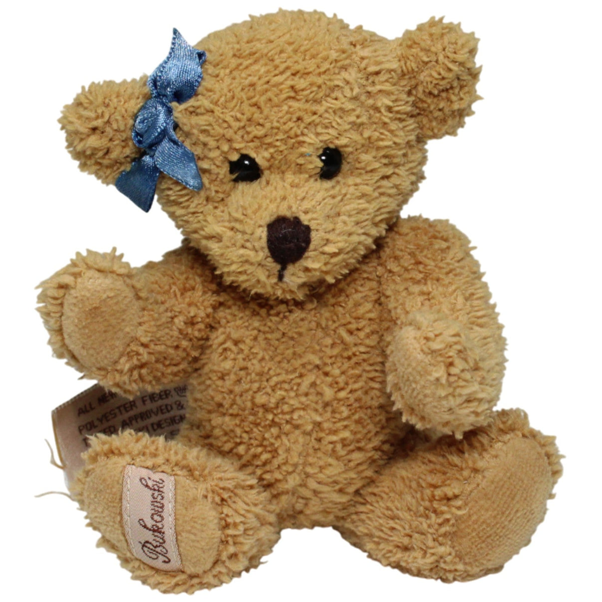 123000017866 Bukowski Design Kleiner Teddy mit beweglichen Gliedern Kuscheltier Kumpel Leo 15cm Braun ebay - stofftiere