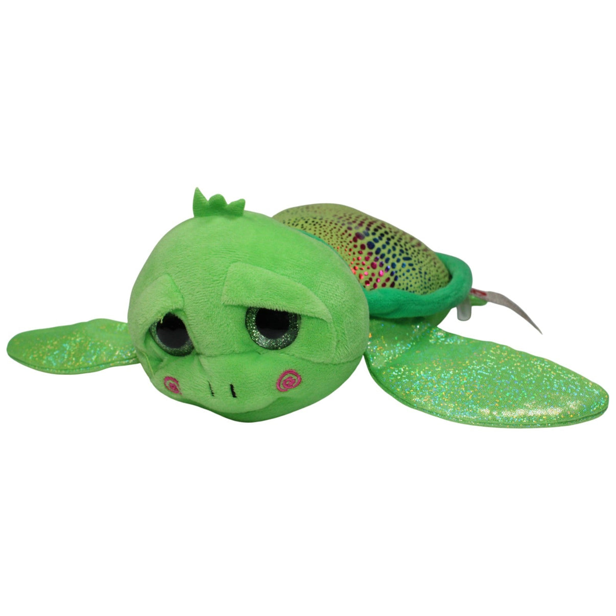 123000017901 Morgenroth Grüne Schildkröte mit Glitzer - Flossen Kuscheltier Kumpel Leo 30cm ebay - 20 - stofftiere Gebraucht