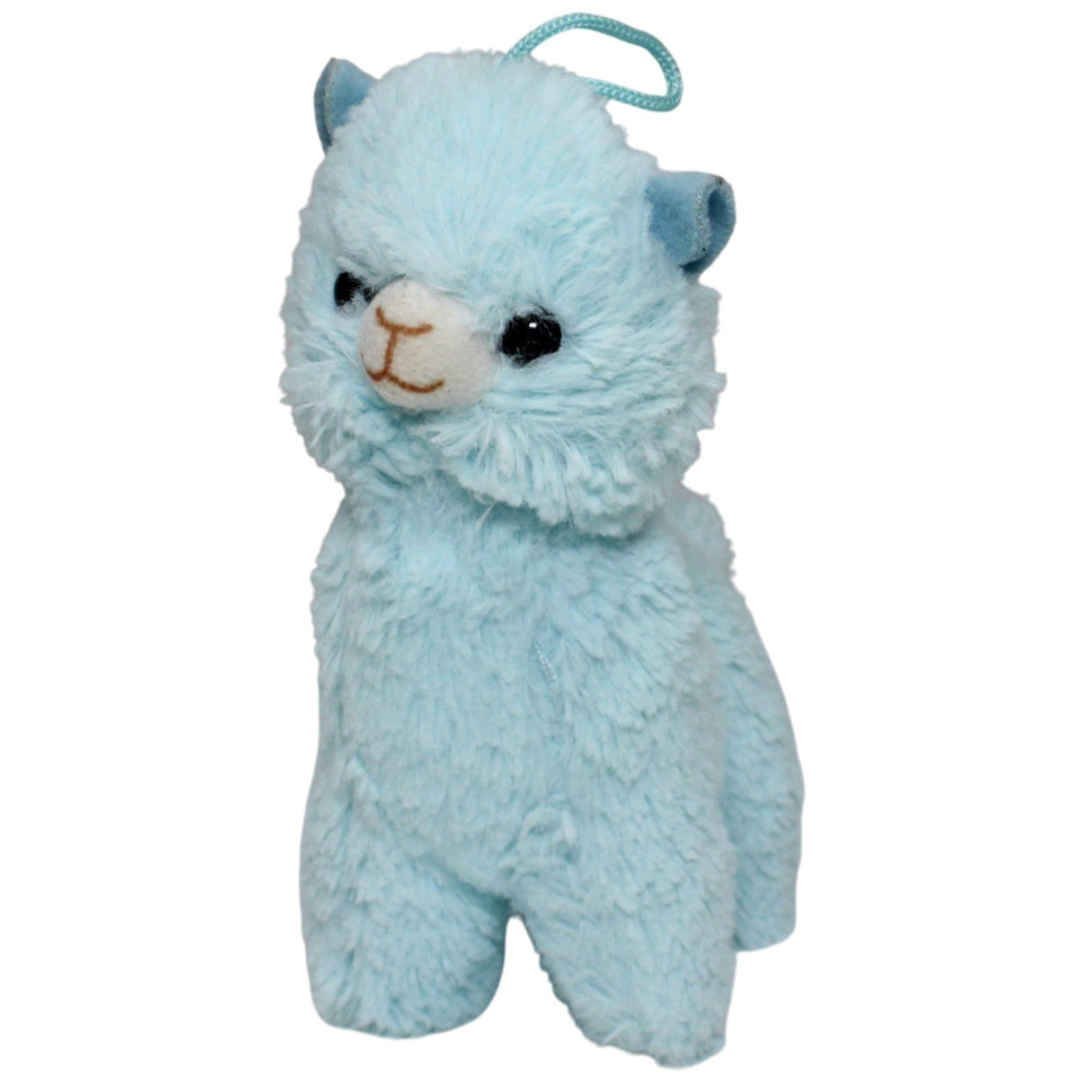 123000017926 Landahl & Baumann Kleines Alpaka, hellblau Kuscheltier Kumpel Leo 17cm Alpaka Blau