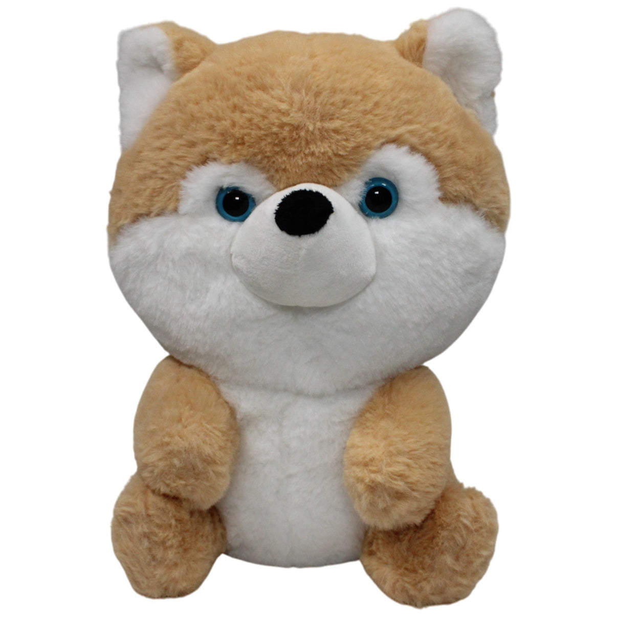 123000017949 Landahl & Baumann Süßer brauner Husky,sitzend Kuscheltier Kumpel Leo 28cm Beige Braun