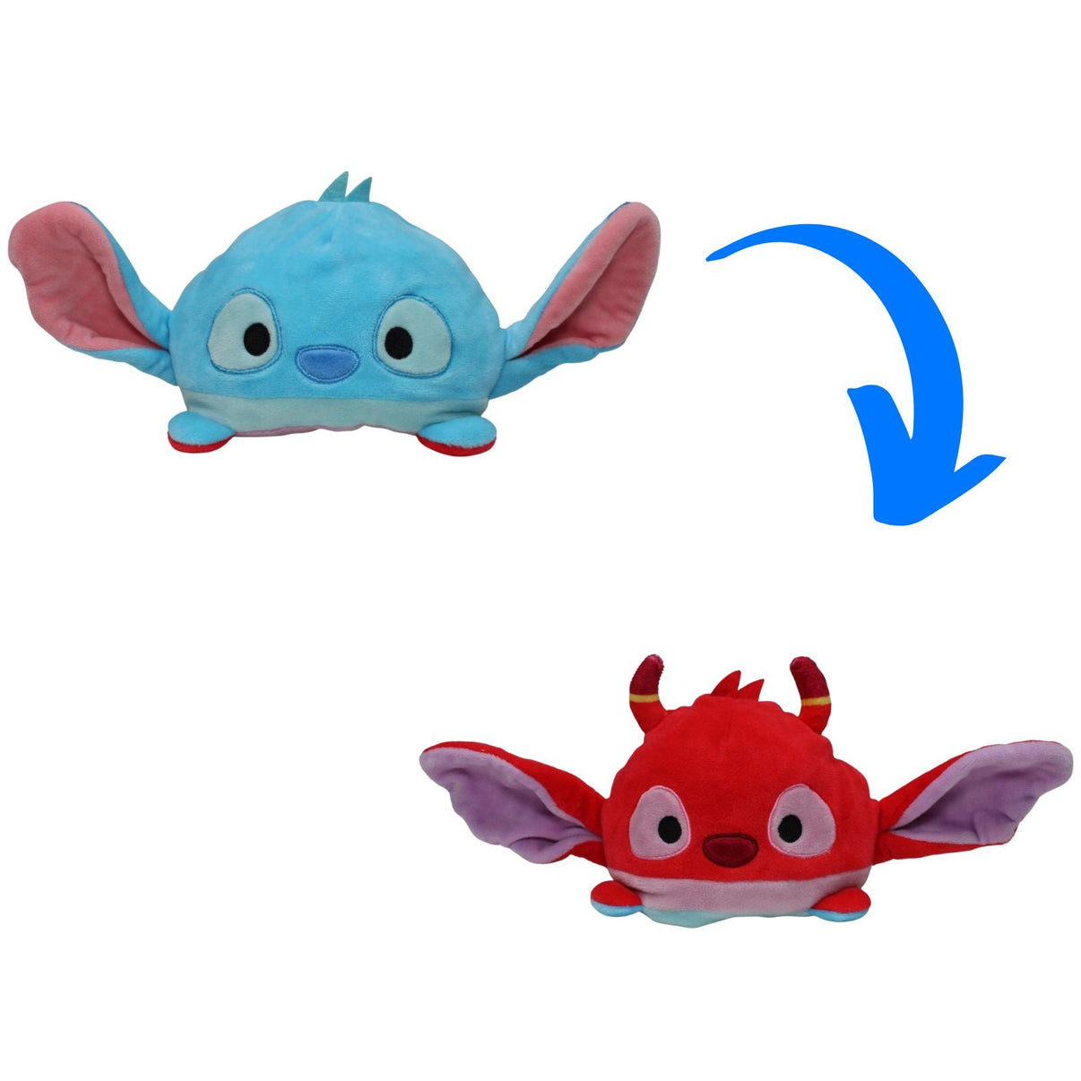 123000017957 Primark Wendetier Stitch/Leroy aus Disney Lilo & Stitch Plüschfigur Kumpel Leo 25cm Blau ebay - 20 - stofftiere