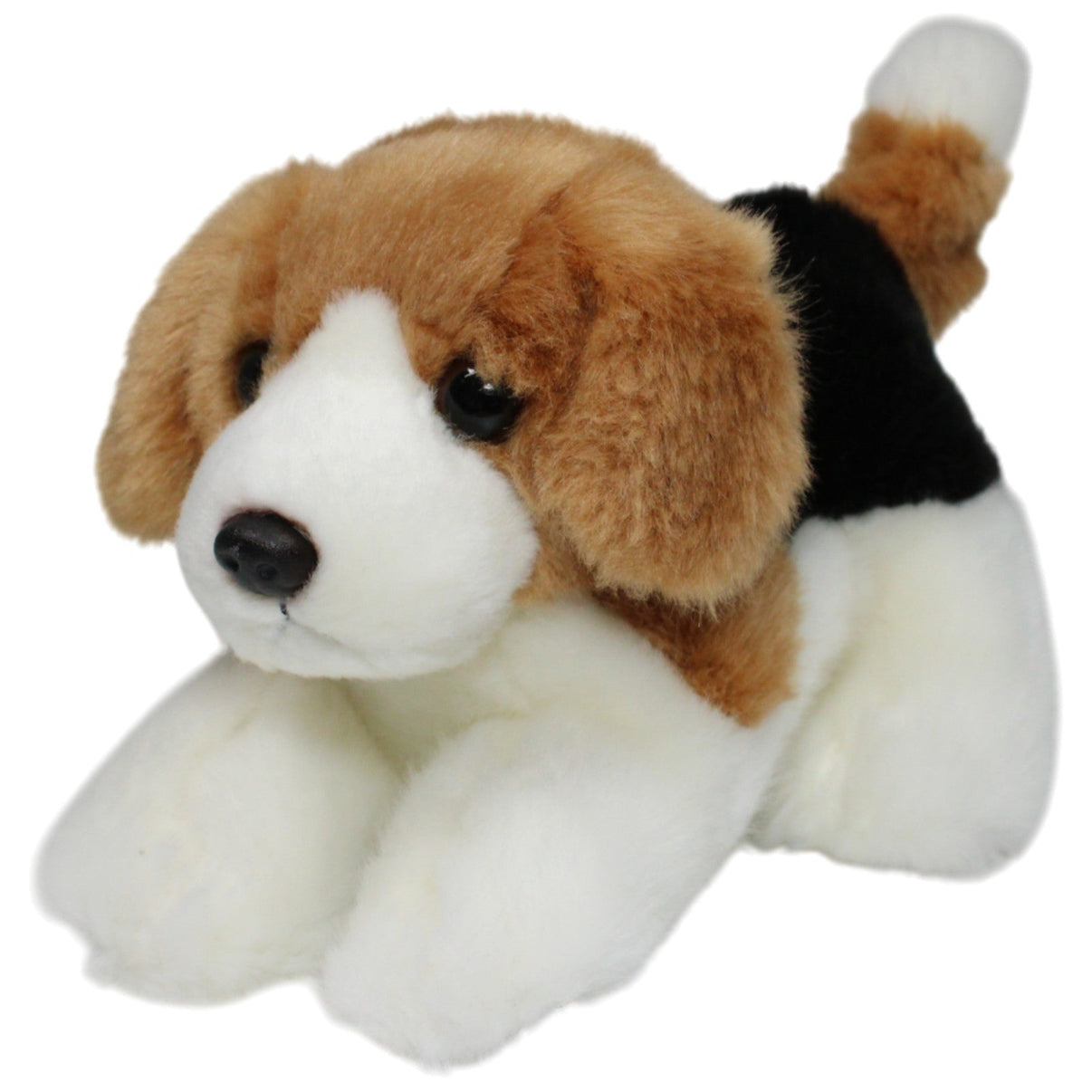 123000017969 Aurora Miyoni, liegender Beagle Kuscheltier Kumpel Leo 20cm Beige Braun