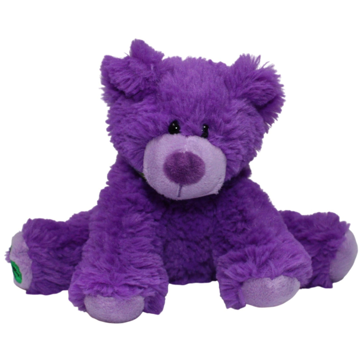 123000017987 Martin Bären Kleiner Bär mit grünem Herz, lila Kuscheltier Kumpel Leo 15cm ebay - stofftiere Gebraucht