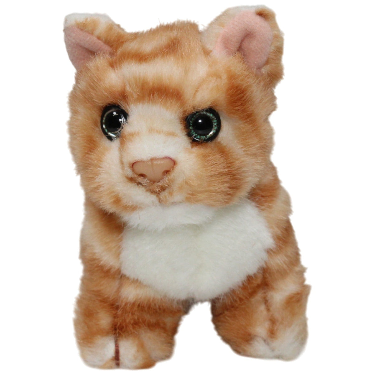 123000017988 Bauer Kleine rote Tigerkatze, sitzend Kuscheltier Kumpel Leo 15cm ebay - stofftiere Gebraucht