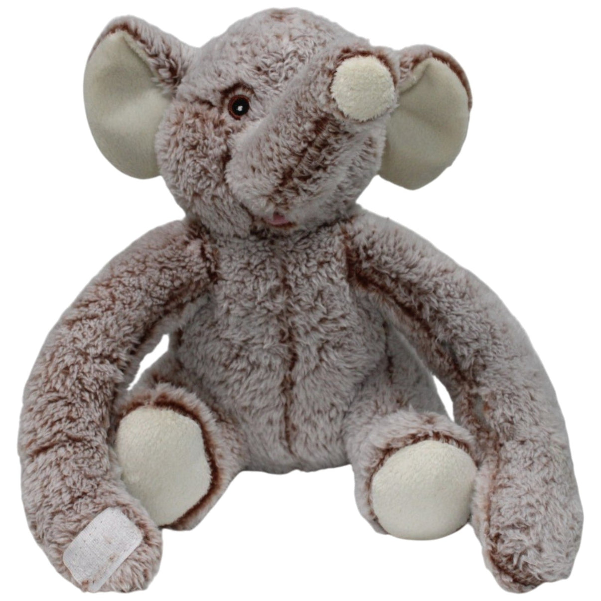 123000017993 HSC Süßer Elefant mit langen Armen & Klett Kuscheltier Kumpel Leo 25cm Beige ebay - stofftiere