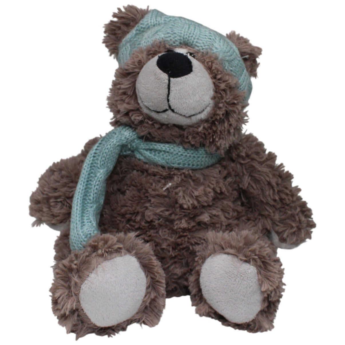 123000018048 TFC 51 Süßer Teddy mit hellblauer Mütze & Schal Kuscheltier Kumpel Leo 22cm Blau ebay - stofftiere