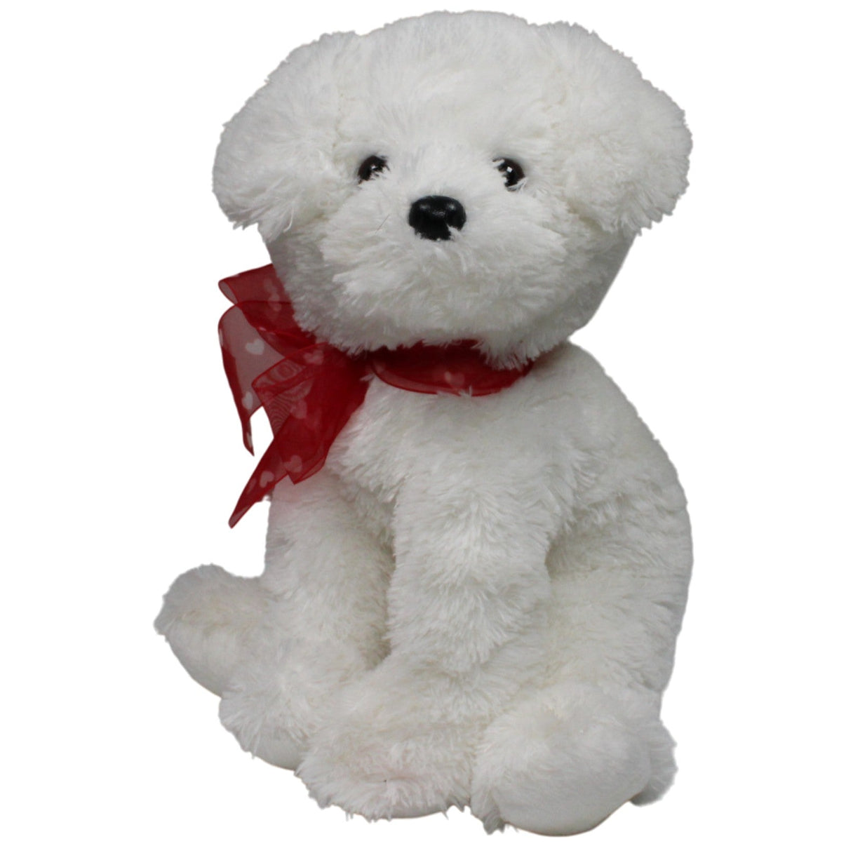 123000018052 TY Süßer weißer Hundewelpe, sitzend Kuscheltier Kumpel Leo 30cm ebay - 20 - stofftiere Gebraucht