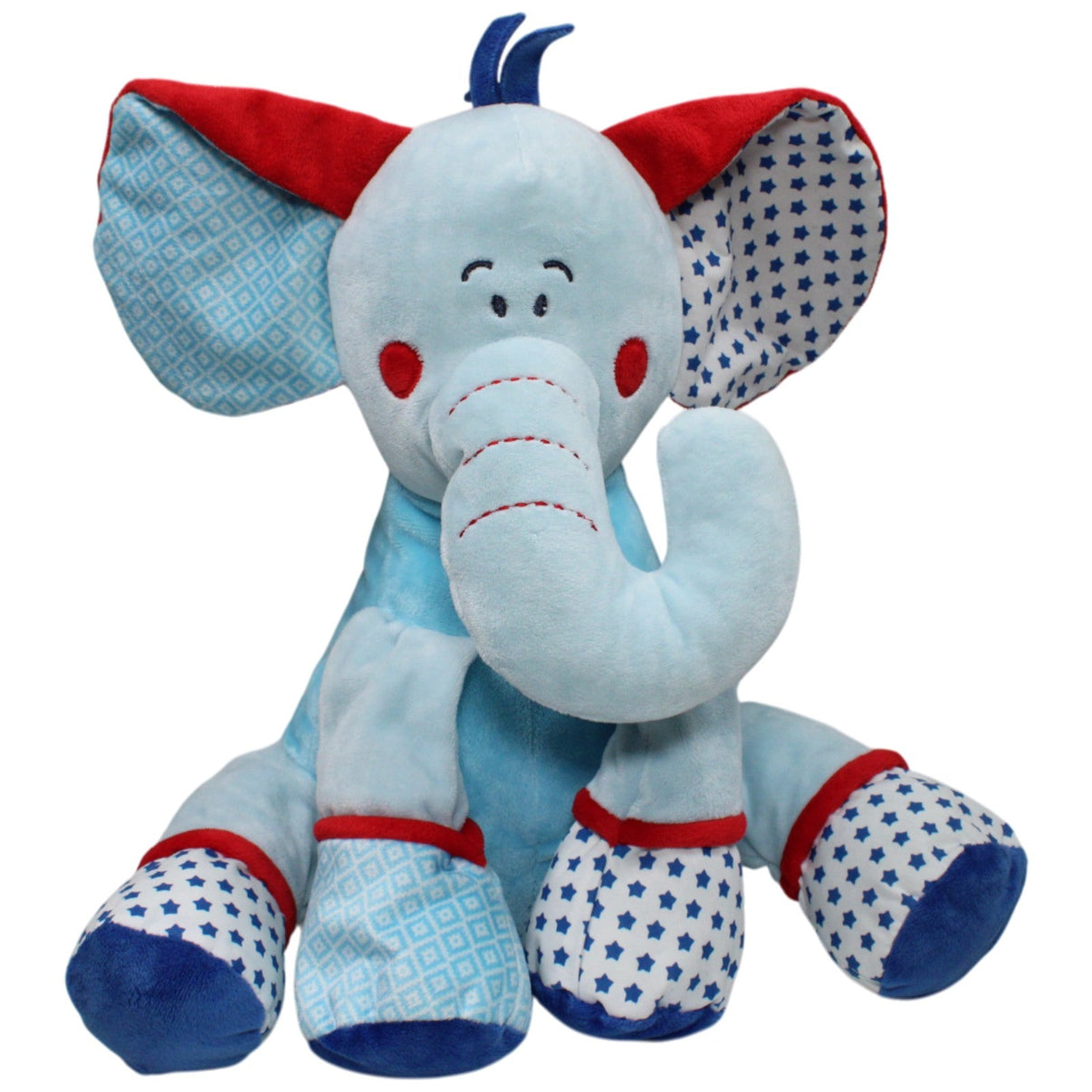 123000018059 Tiamo Großer Elefant mit Sternen - Muster Kuscheltier Kumpel Leo 35cm Blau ebay - 20 - stofftiere