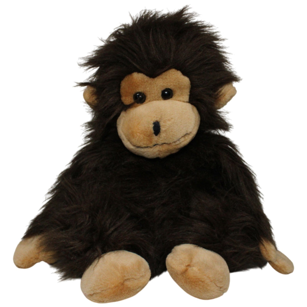 123000018070 Althans Club EUROCLUB by Althans, großer zotteliger Affe Kuscheltier Kumpel Leo 35cm _Vintage_ Beige