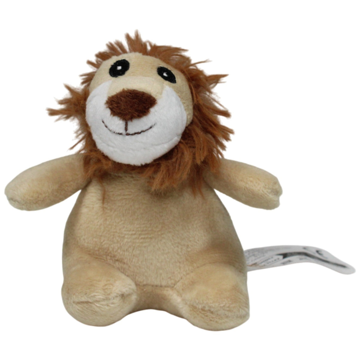 123000018087 ZD Trading Action, mini Löwe Kuscheltier Kumpel Leo 10cm Beige Braun