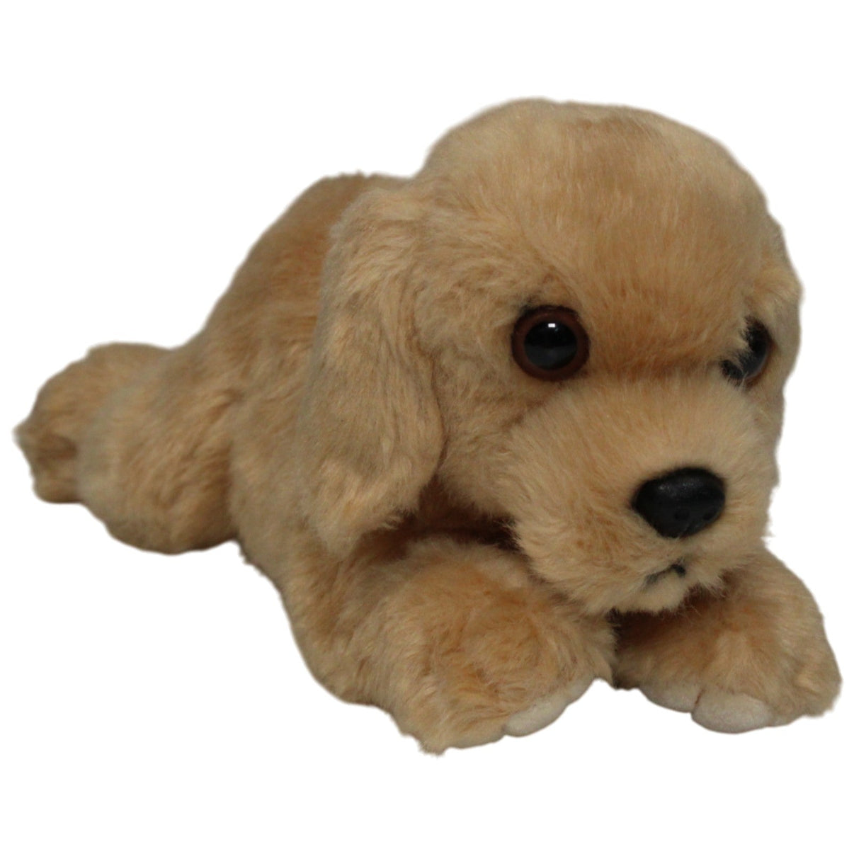123000018103 Unbekannt Schöner Golden Retriever Welpe, liegend Kuscheltier Kumpel Leo 24cm Beige ebay - stofftiere