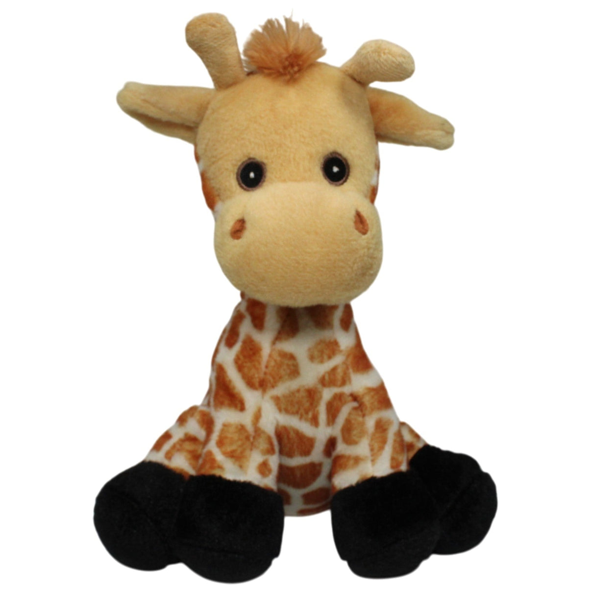 123000018142 Tesco Stores Cuddle Me Friends, süße Giraffe Kuscheltier Kumpel Leo 25cm Beige Braun