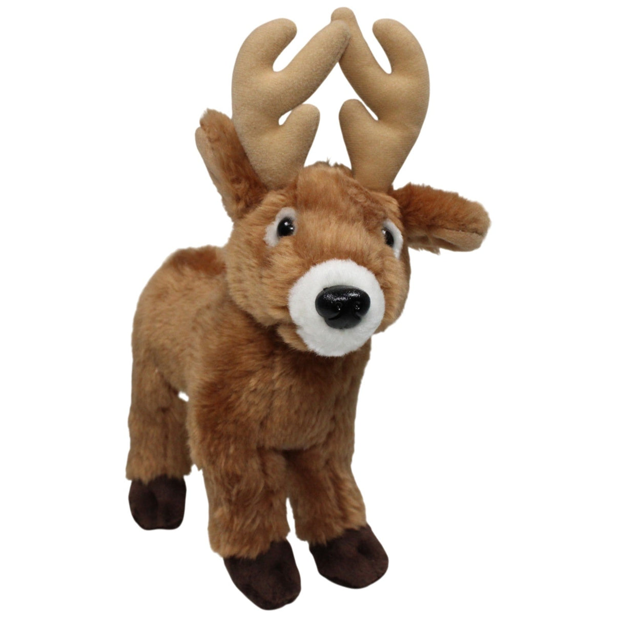 123000018152 Amercom Reh mit Geweih, stehend Kuscheltier Kumpel Leo 24cm Braun ebay - stofftiere