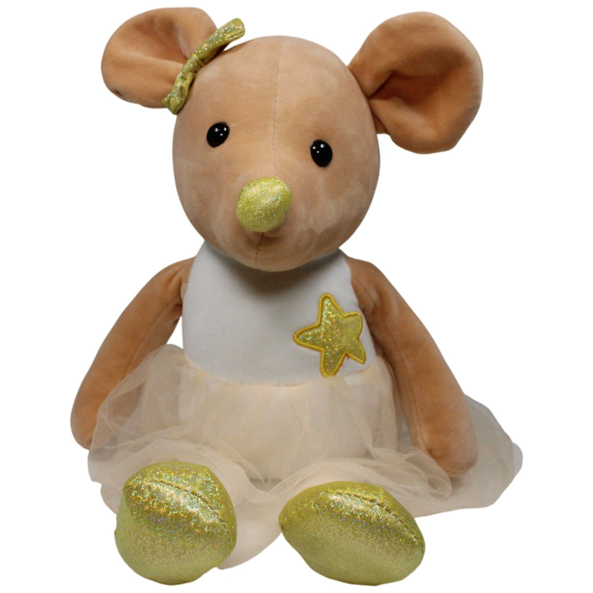 123000018164 Axiom XL Schlenker Maus mit Tutu Kuscheltier Kumpel Leo 40cm Braun ebay - stofftiere