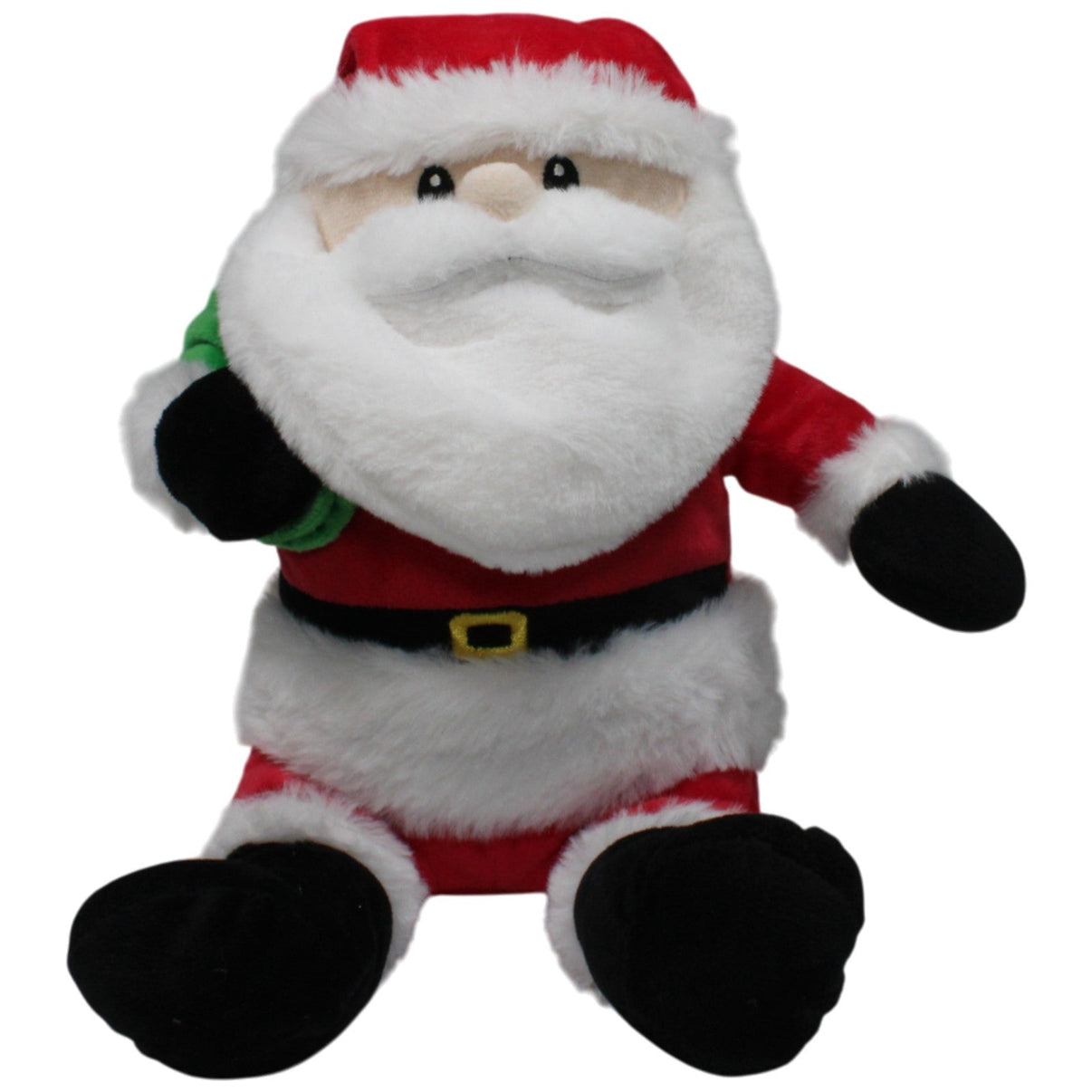 123000018179 ZD Trading Action, großer sitzender Weihnachtsmann mit grünem Sack Kuscheltier Kumpel Leo 35cm ebay - 20 - stofftiere Gebraucht