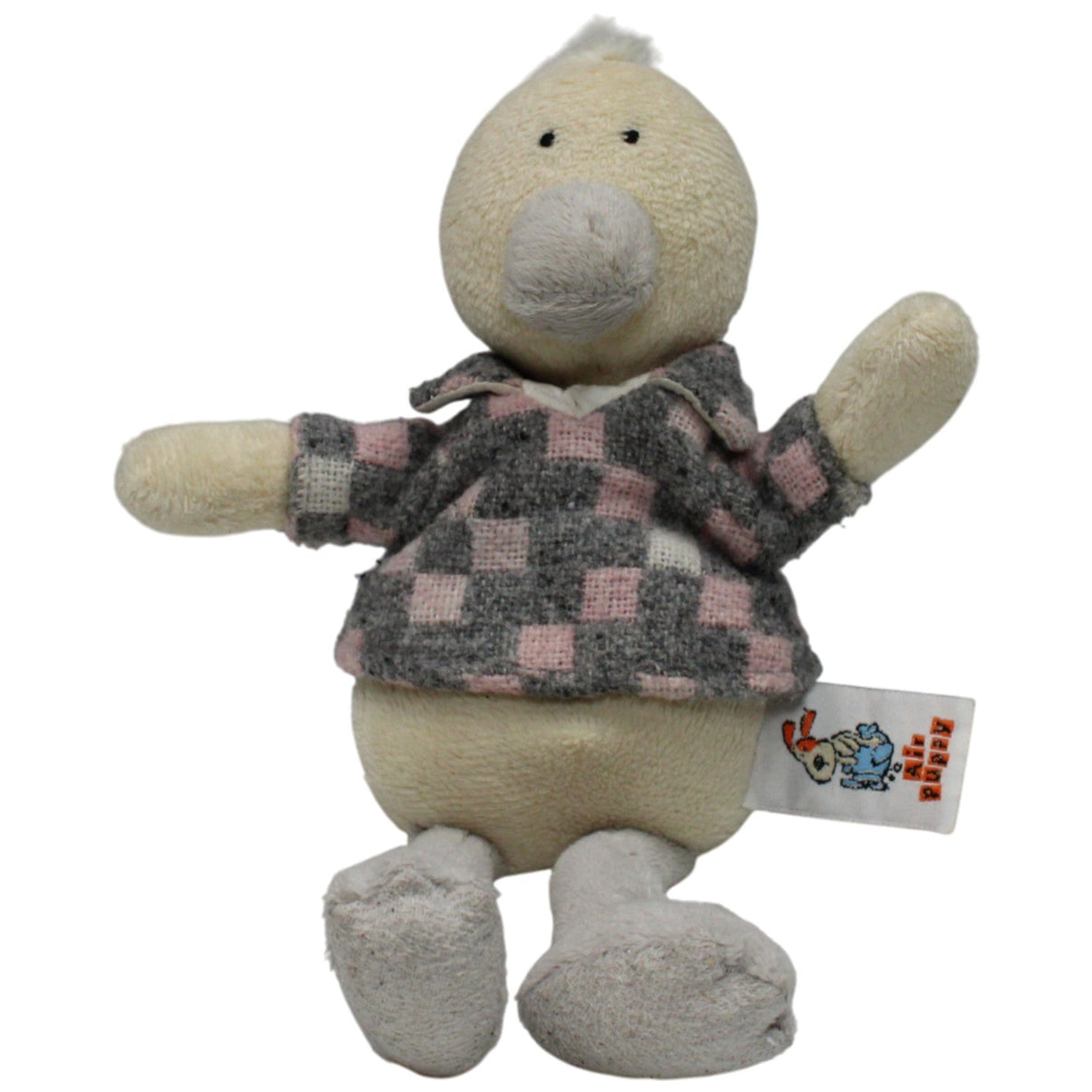123000018185 Air Puppy Schlenker Ente mit Poloshirt Kuscheltier Kumpel Leo 25cm ebay - stofftiere Gebraucht